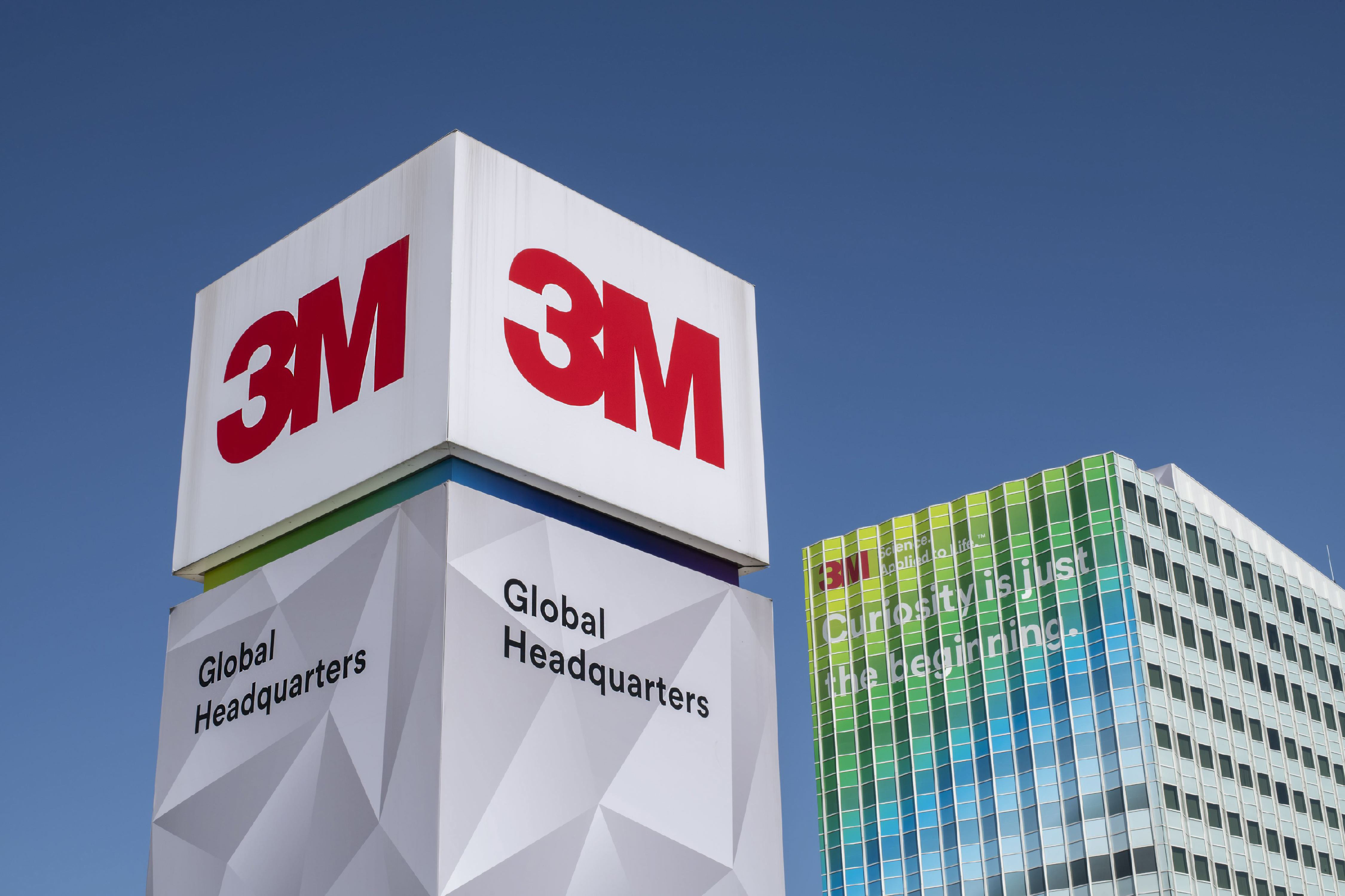 Maplewood, Minnesota, 3M company global headquarters. 3M produces the N95 respirator masks for the coronavirus.