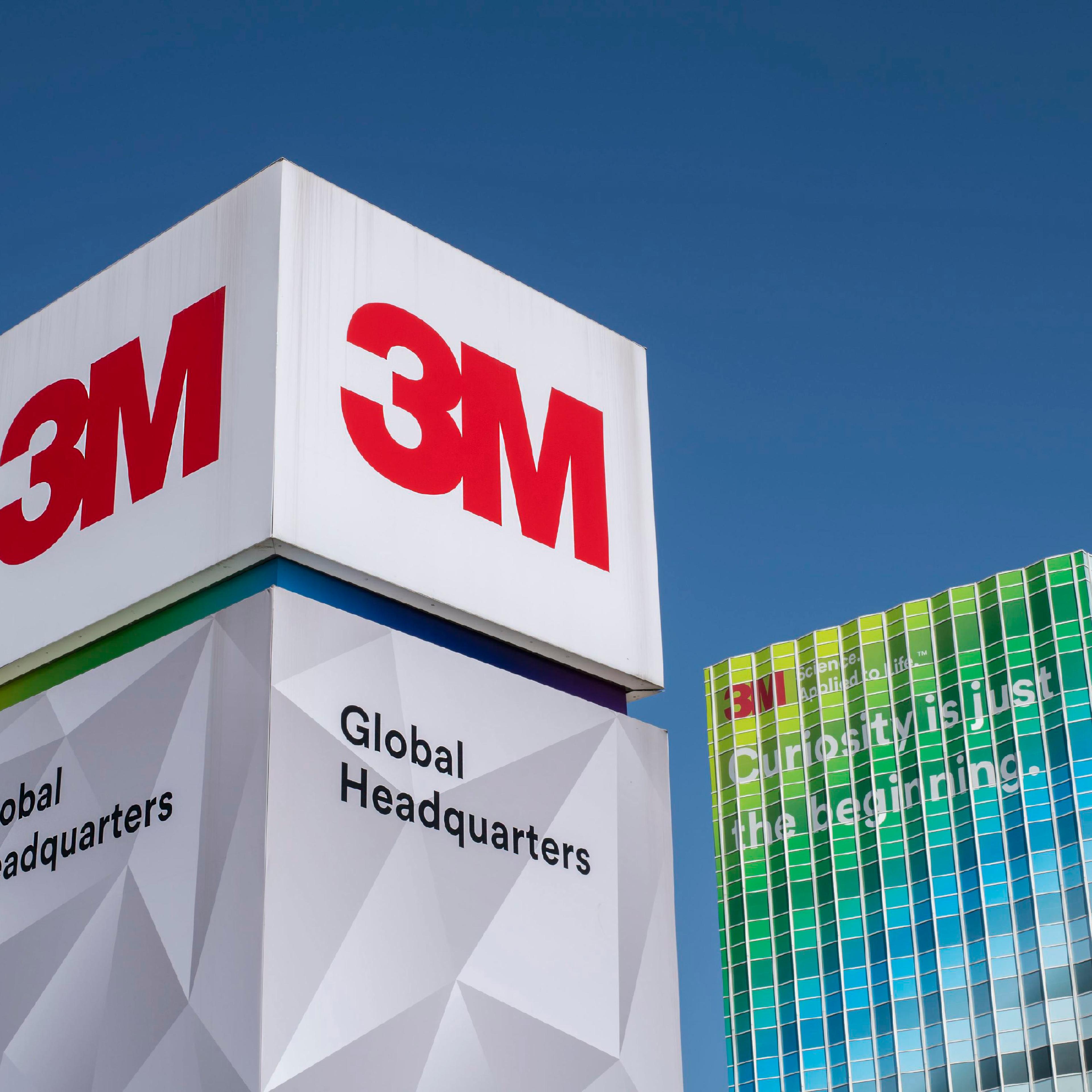 Maplewood, Minnesota, 3M company global headquarters. 3M produces the N95 respirator masks for the coronavirus.