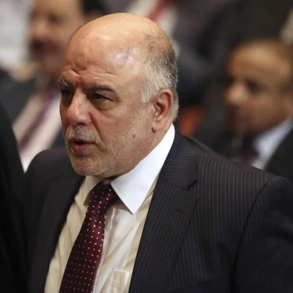 Iraq's new Prime Minister al-Abadi attends the Parliament session to submit his government in Baghdad