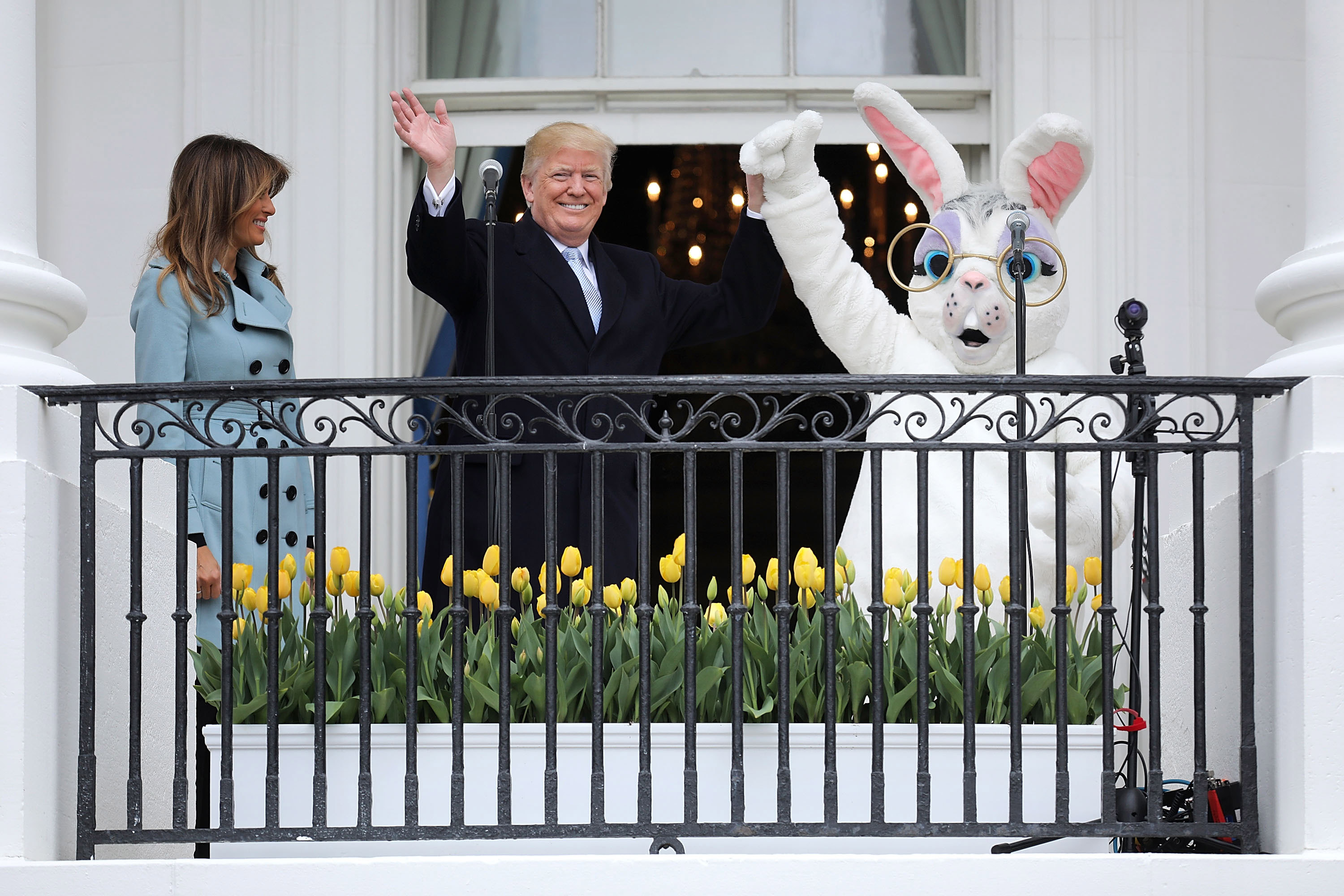 President And Mrs. Trump Host Annual White House Easter Egg Roll