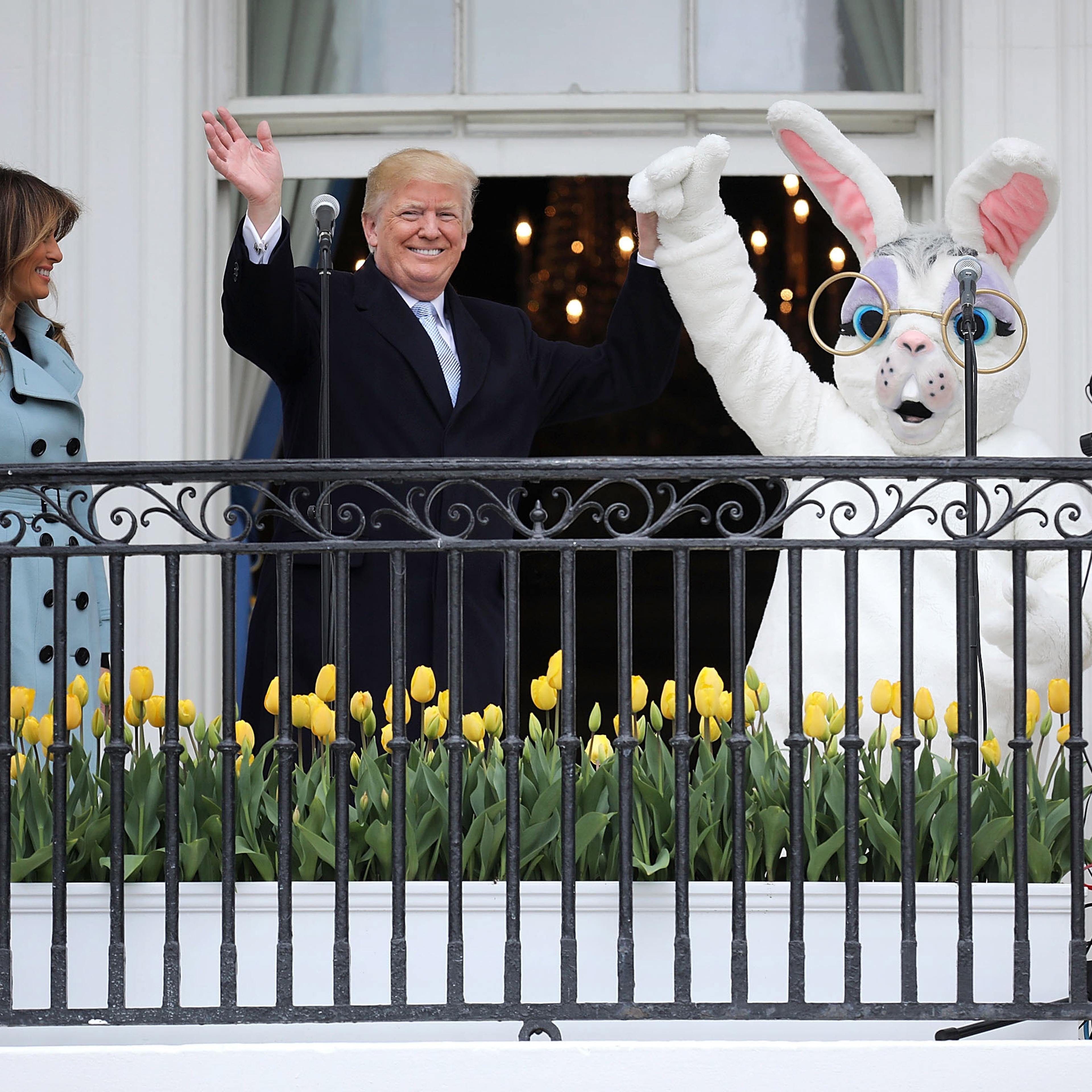 President And Mrs. Trump Host Annual White House Easter Egg Roll