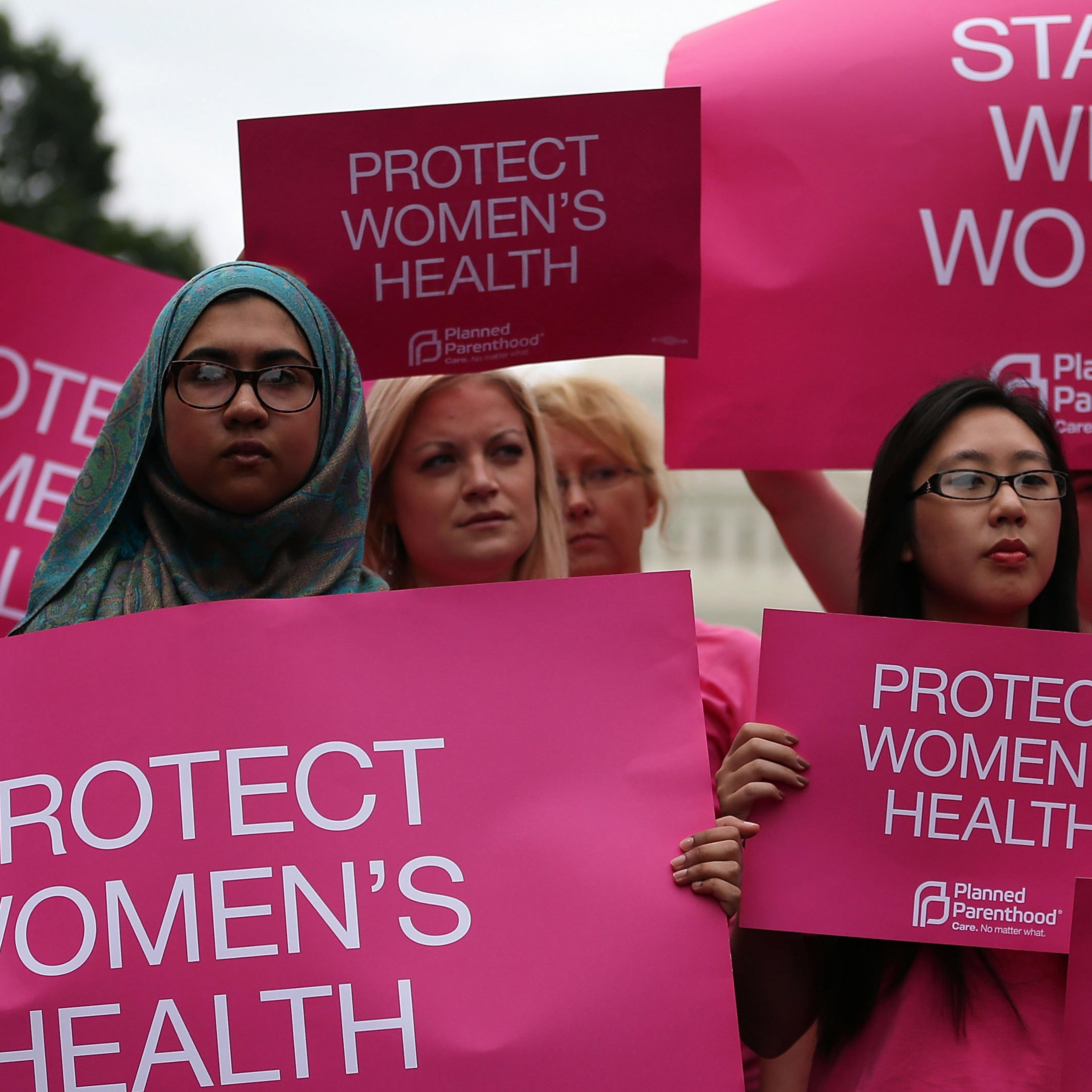 Pro-Choice Supporters Rally In DC Against Restrictive Abortion Laws