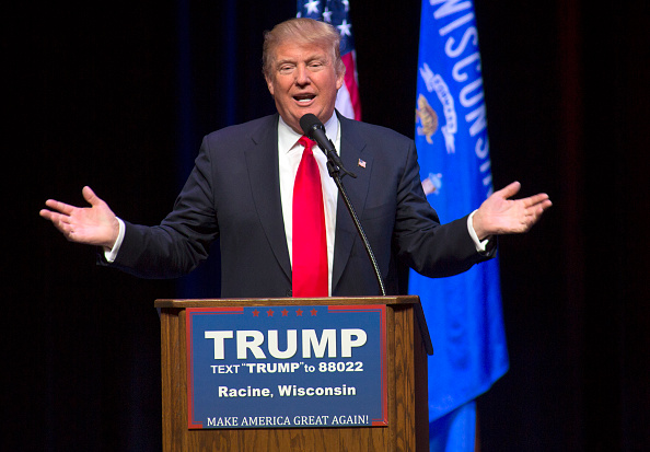 Donald Trump Campaigns In Racine, Wisconsin