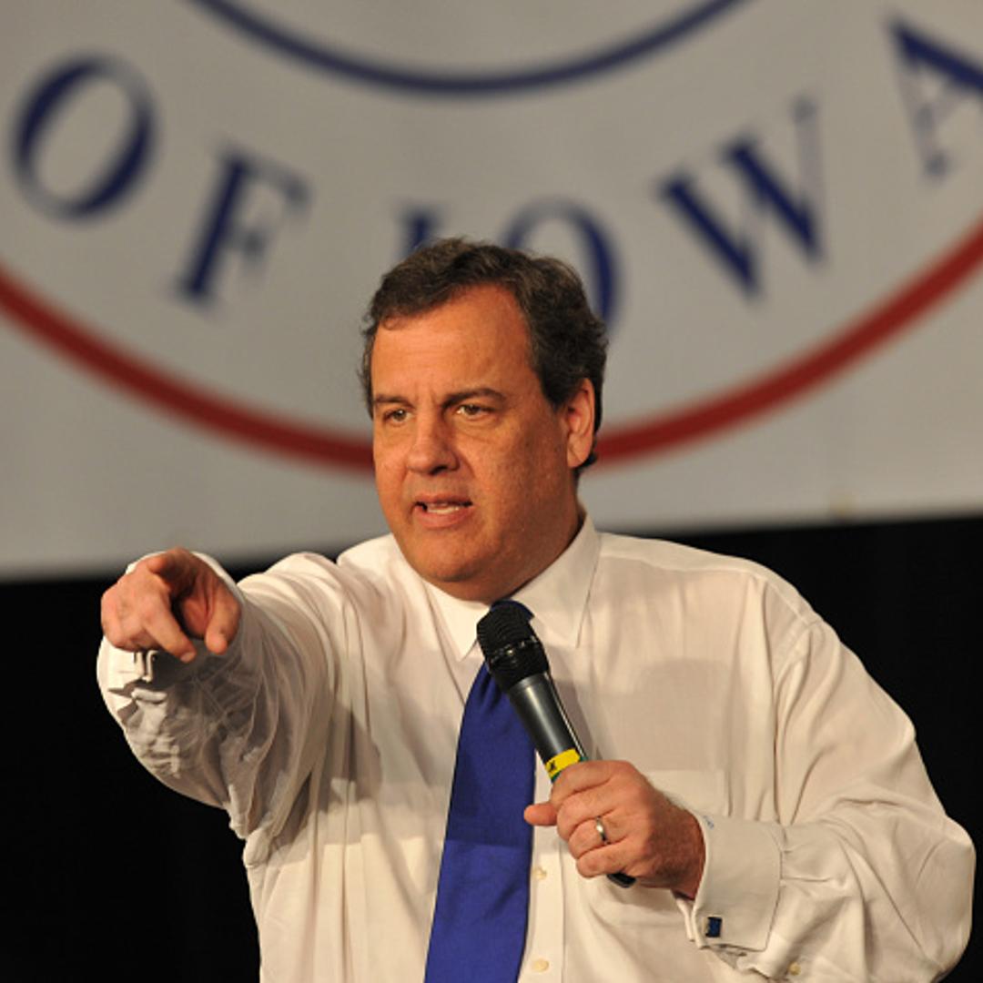 Republican presidential candidate and New Jersey Gov. Chris Christie, speaks at the Growth and Opportunity Party, at the Iowa State Fair in Des Moines, Iowa, Saturday October 31, 2015.
