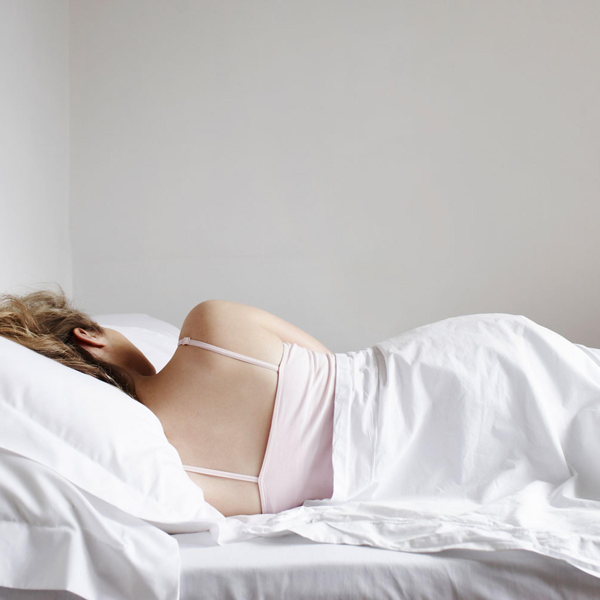 woman sleeping
