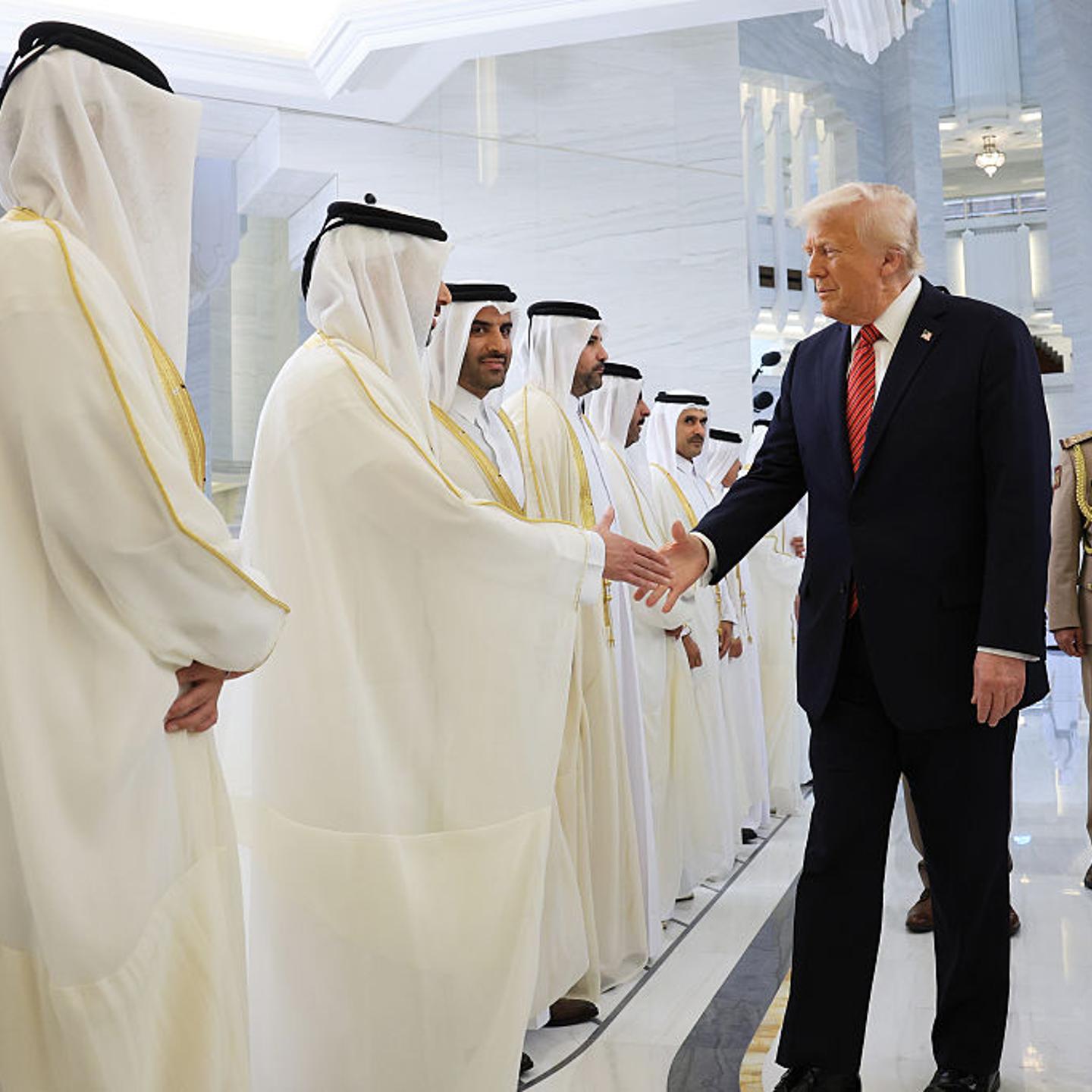President Trump Makes First Middle East Trip Of His Second Term