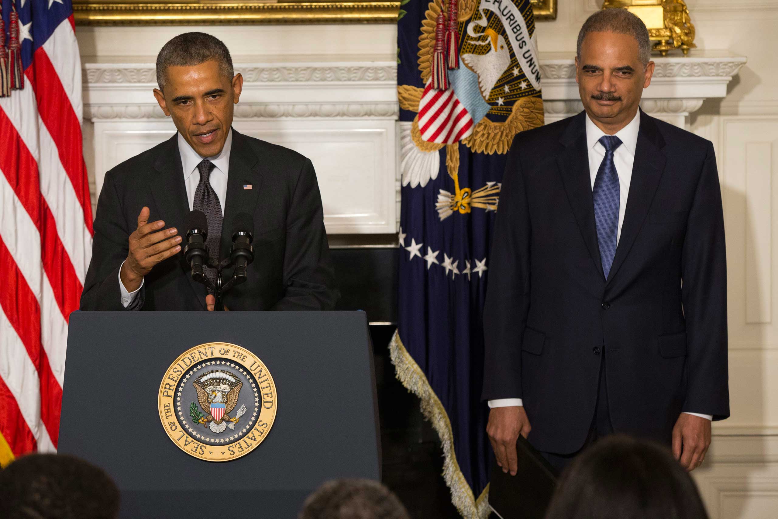 Barack Obama, Eric Holder