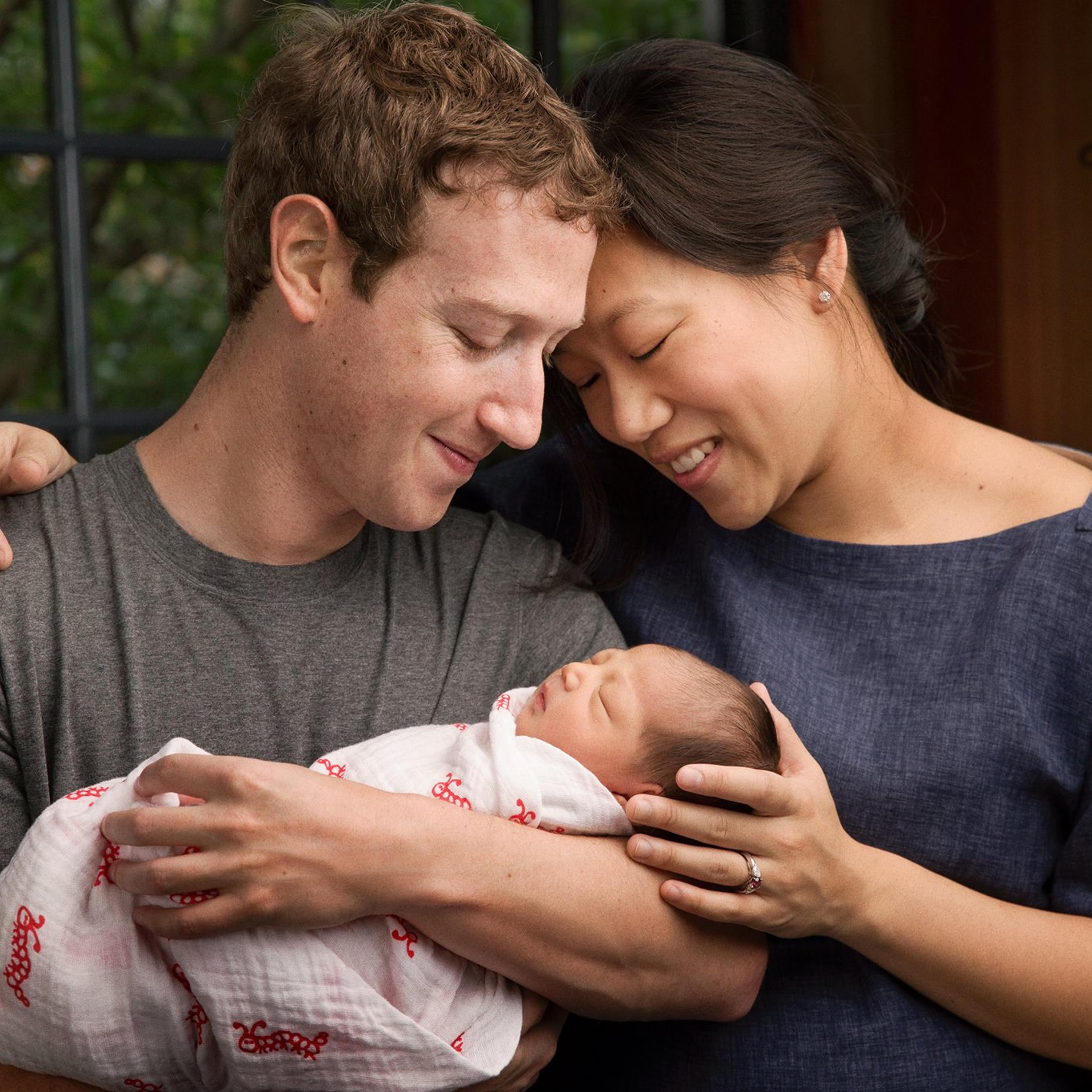 November 30, 2015 With Max and Priscilla Chan.