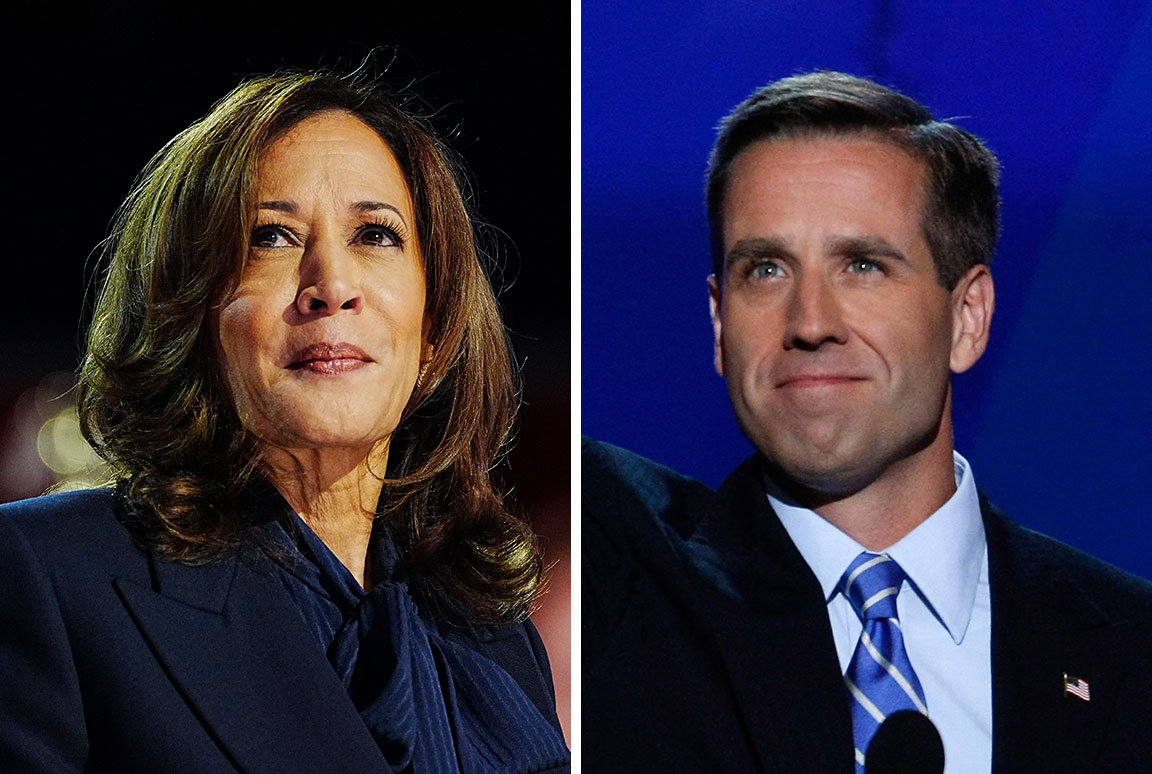Vice President Kamala Harris; Beau Biden