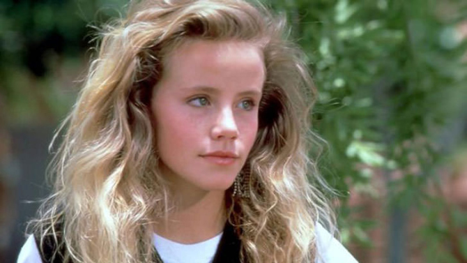 Amanda Peterson, pictured here at 16, in her  breakout role in 'Can't Buy Me Love.'