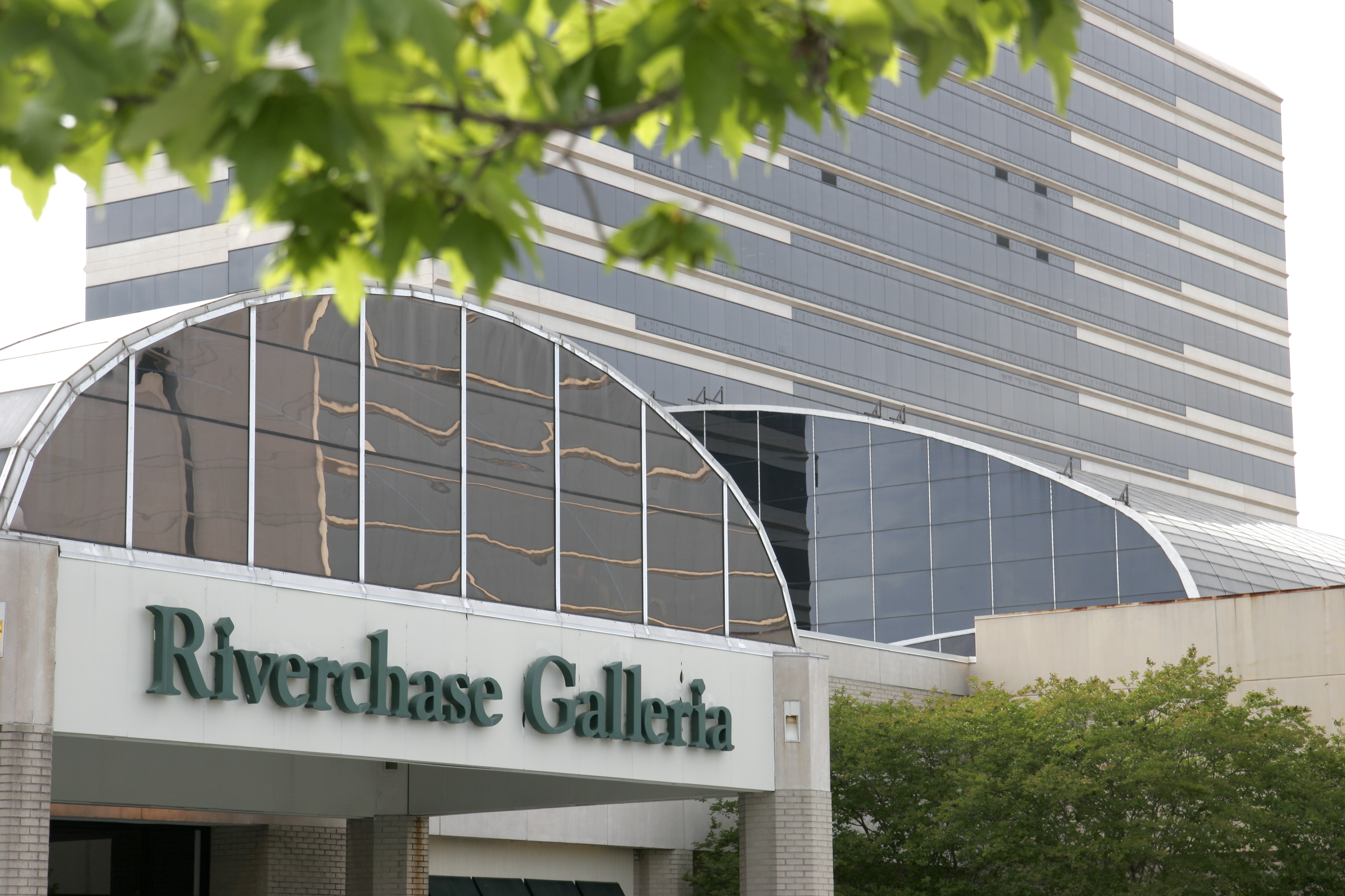 The entrance to Riverchase Galleria Mall.