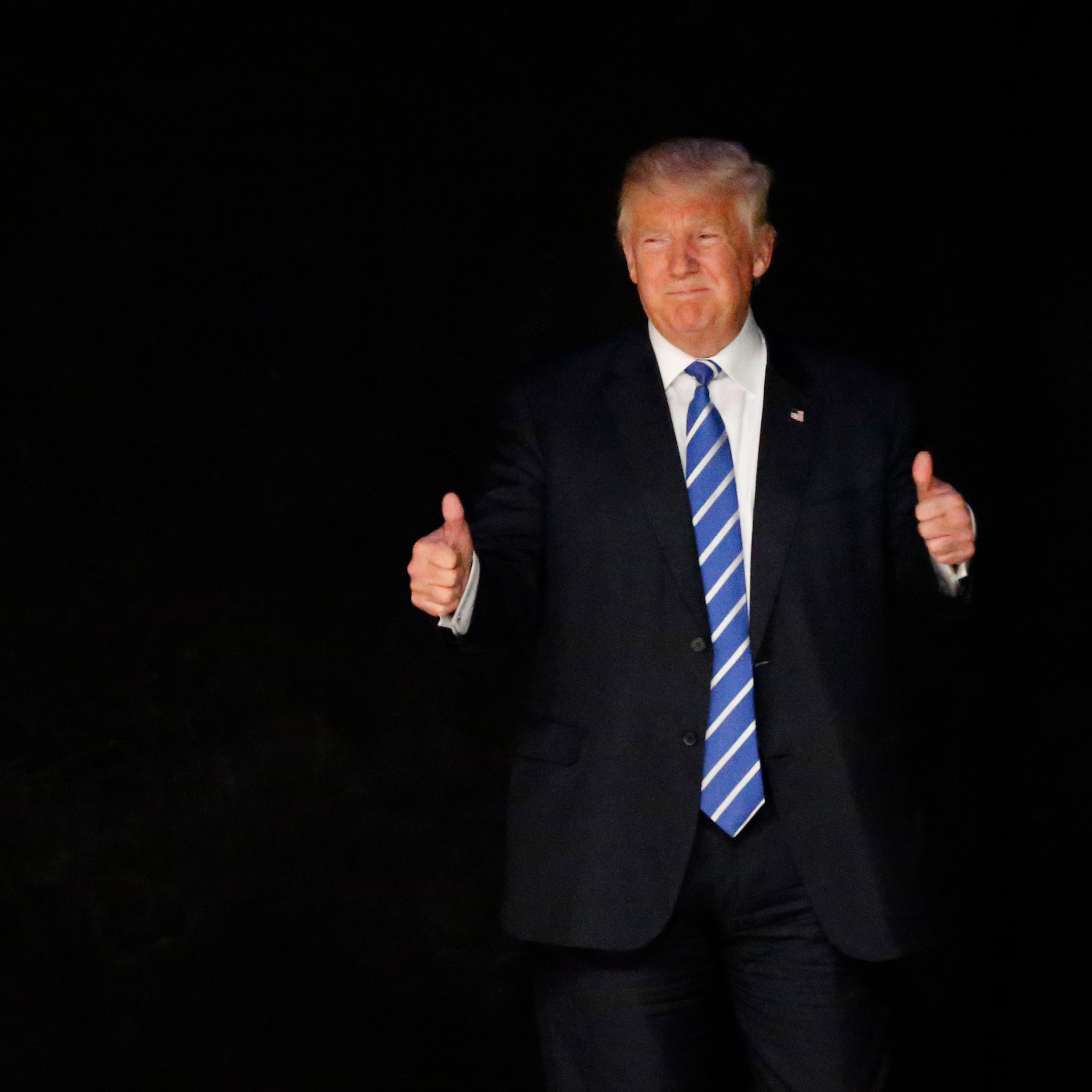 Donald Trump Holds Campaign Rally In Dallas