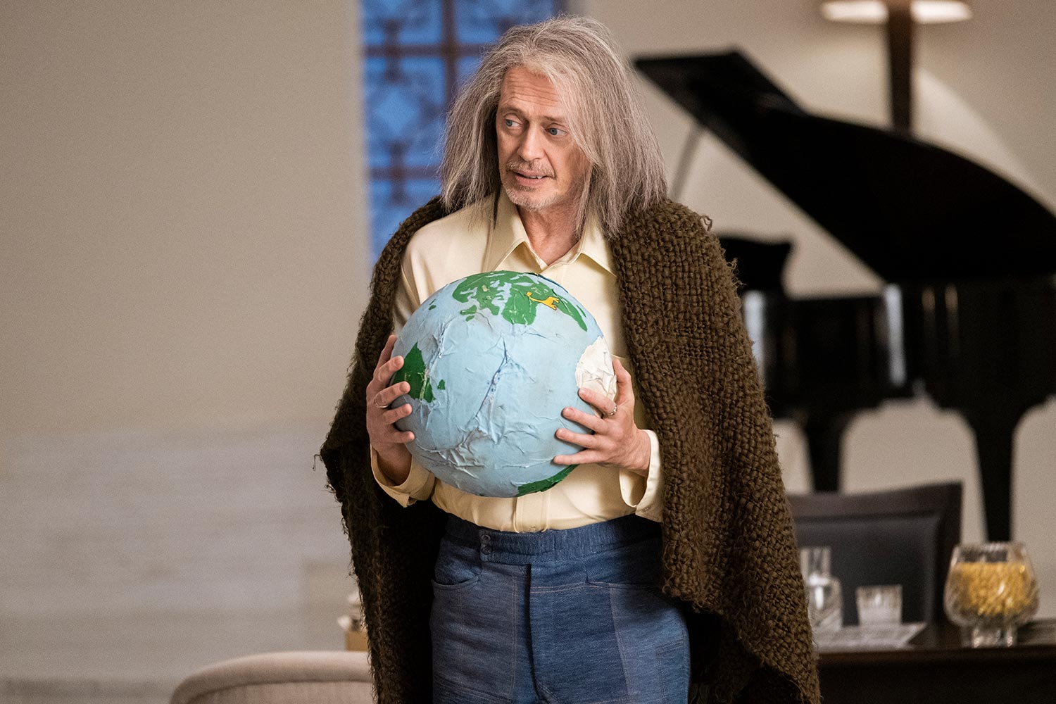 He's got the whole world in his hands: Steve Buscemi plays God