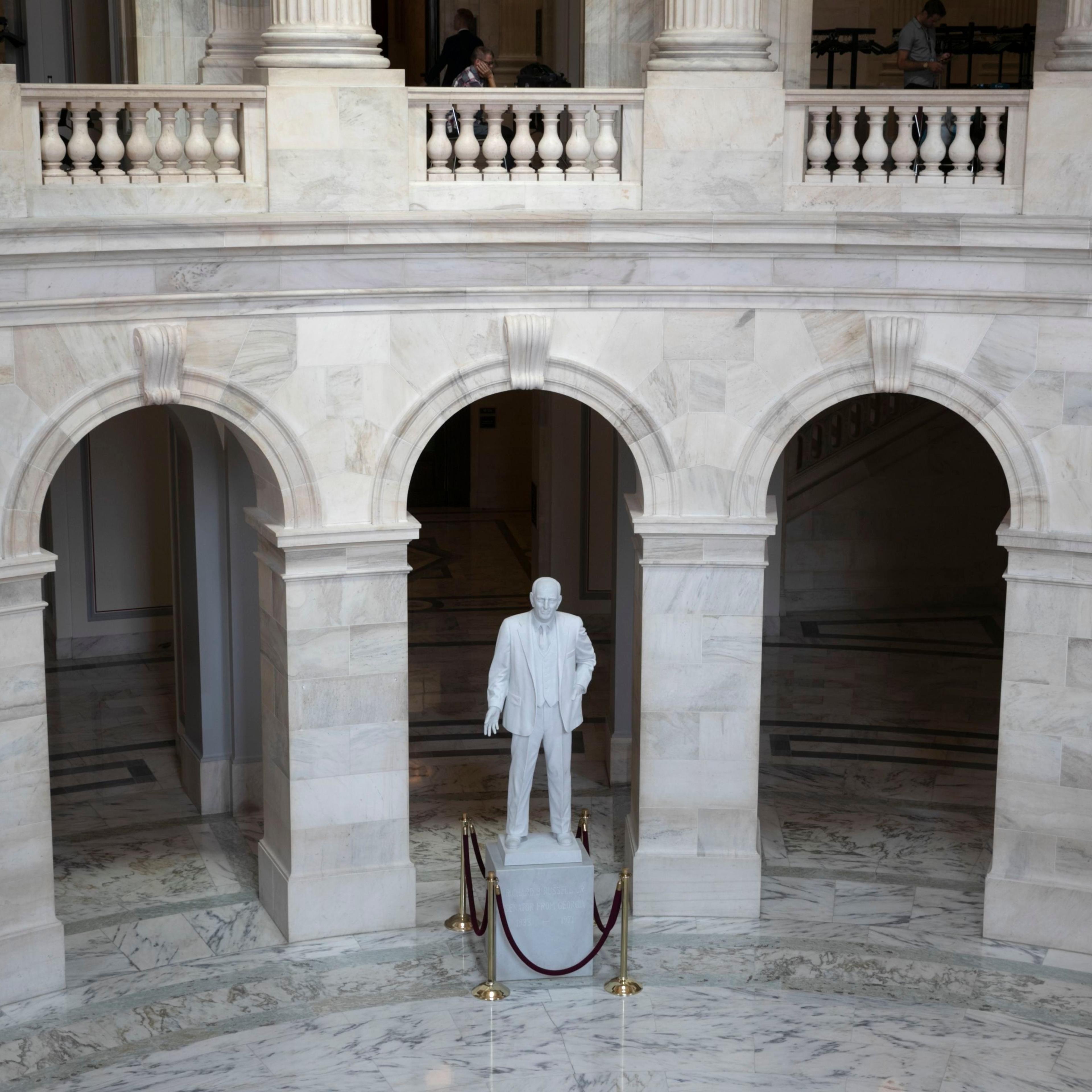 Richard Russell memorial statue