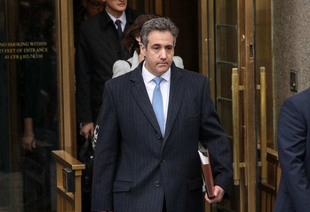 Former Trump Lawyer Michael Cohen Attends His Sentencing Hearing