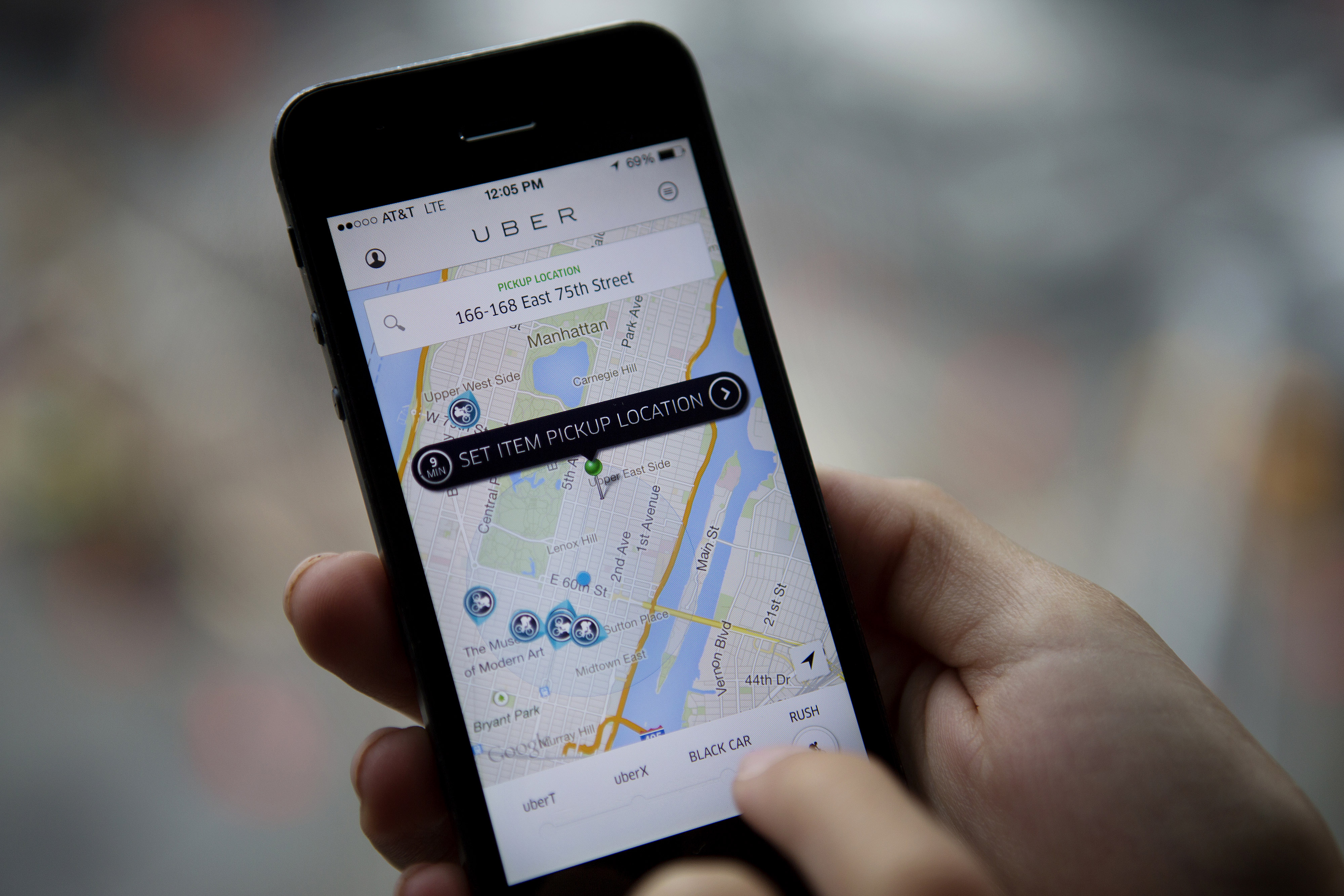 Uber app
