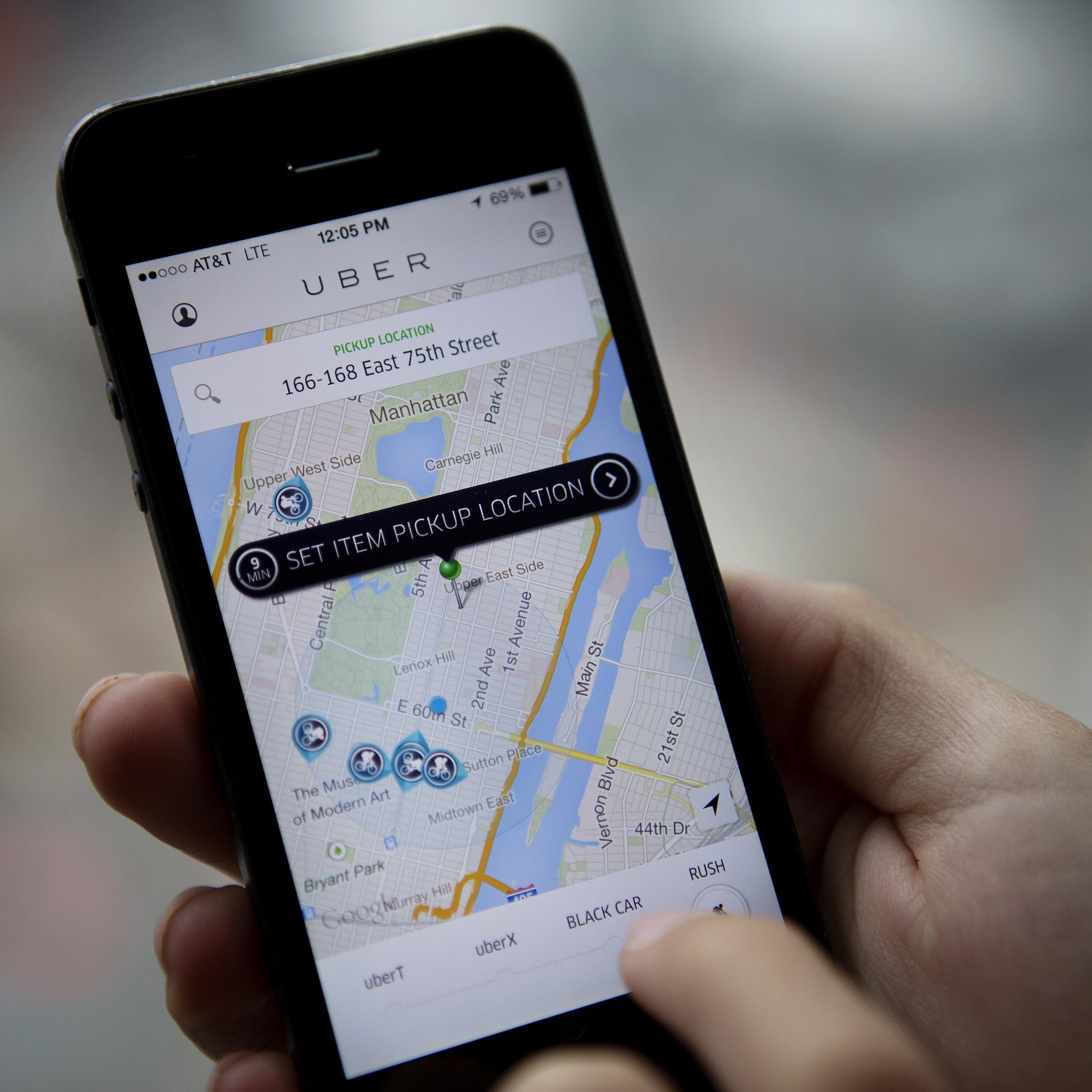 Uber app
