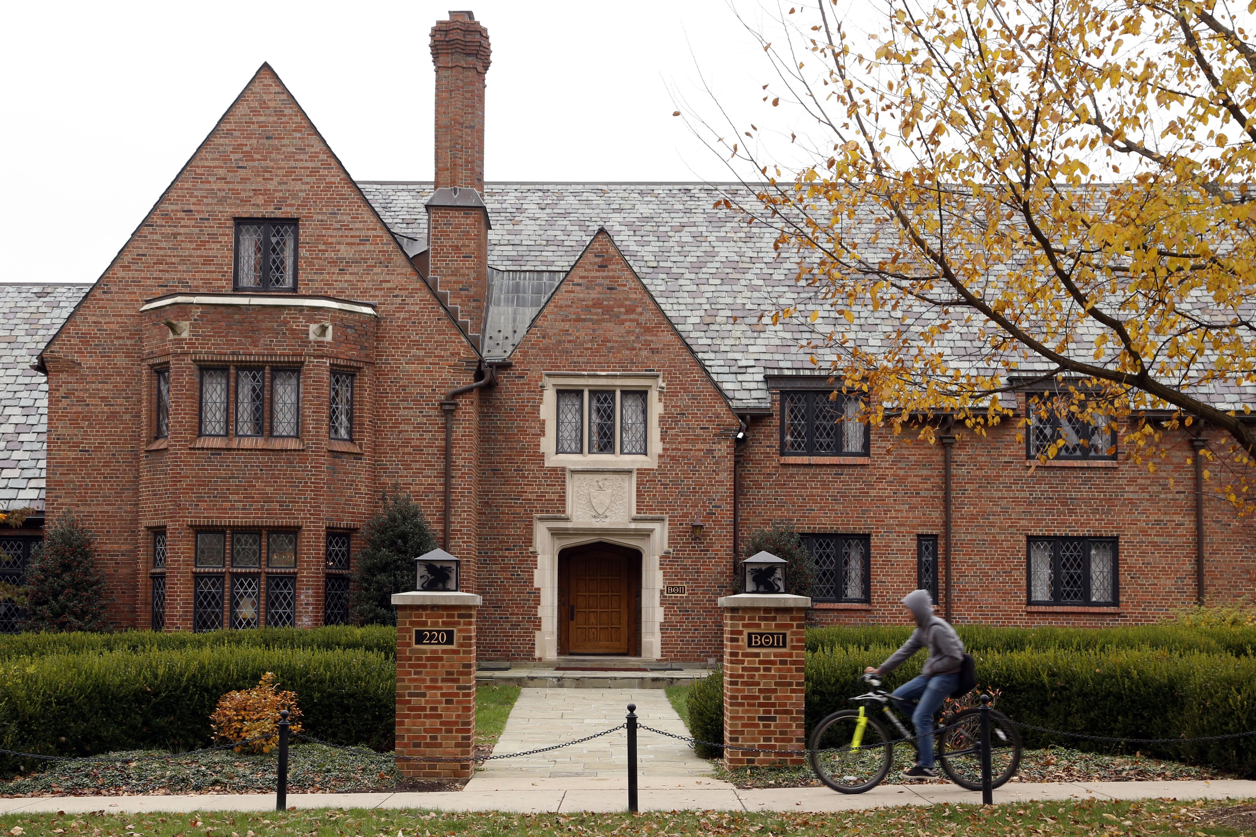 Fraternity House Deadly Fall, State College, USA - 09 Nov 2017