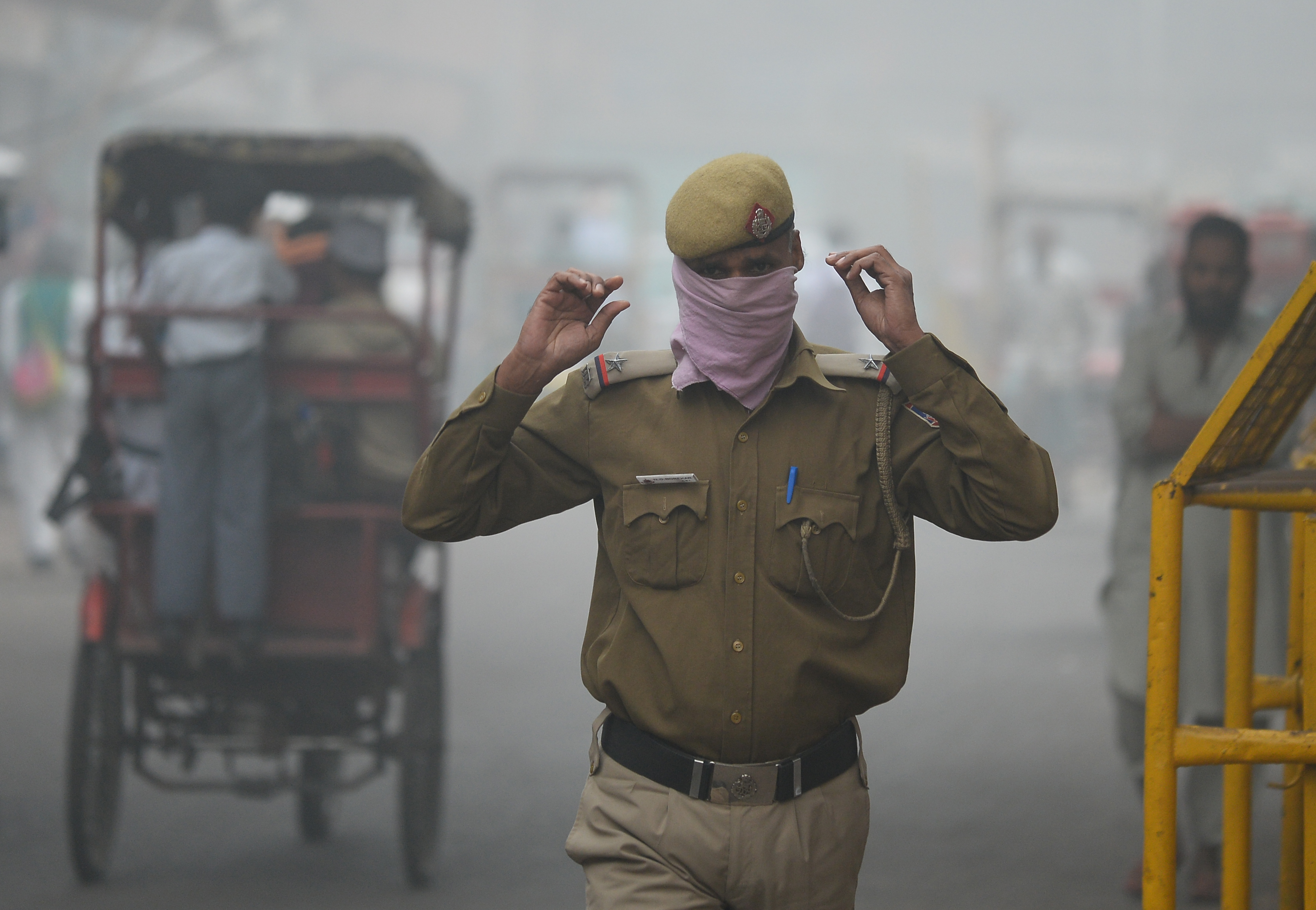 INDIA-ENVIRONMENT-POLLUTION-SMOG