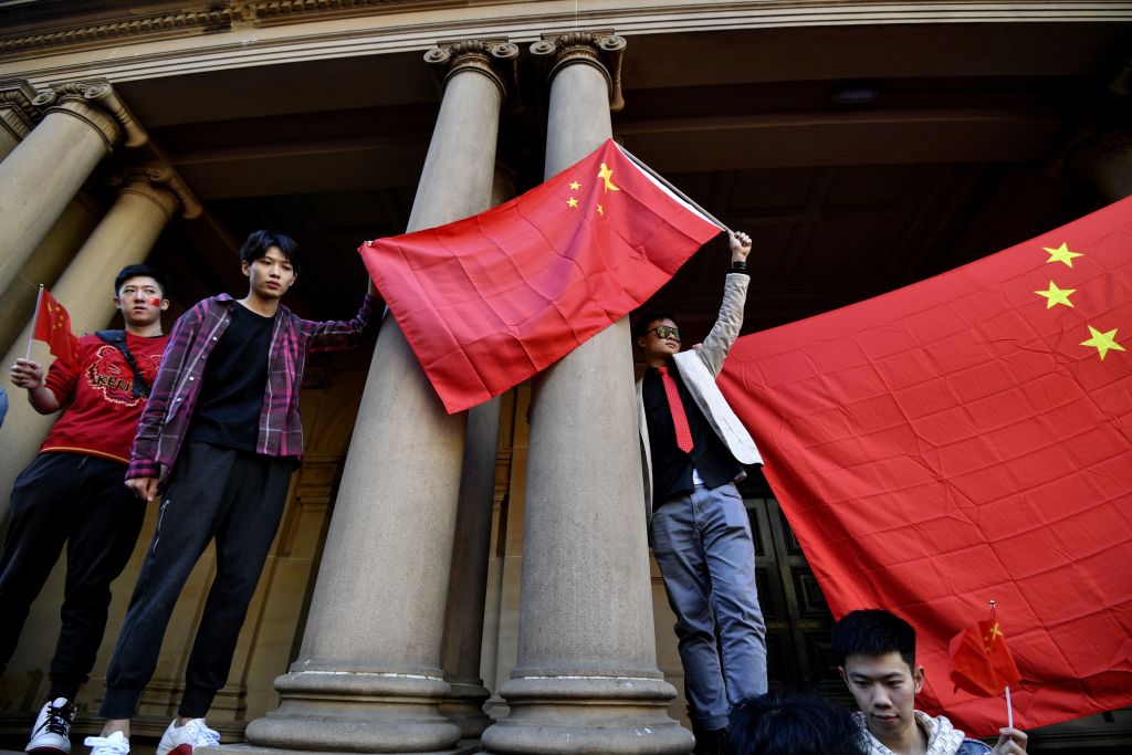 AUSTRALIA-HONG KONG-CHINA-POLITICS