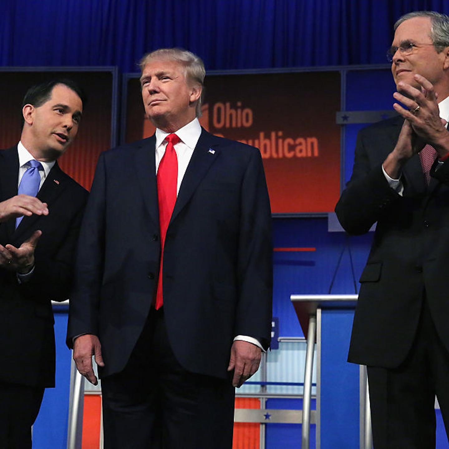 Top-Polling GOP Candidates Participate In First Republican Presidential Debate