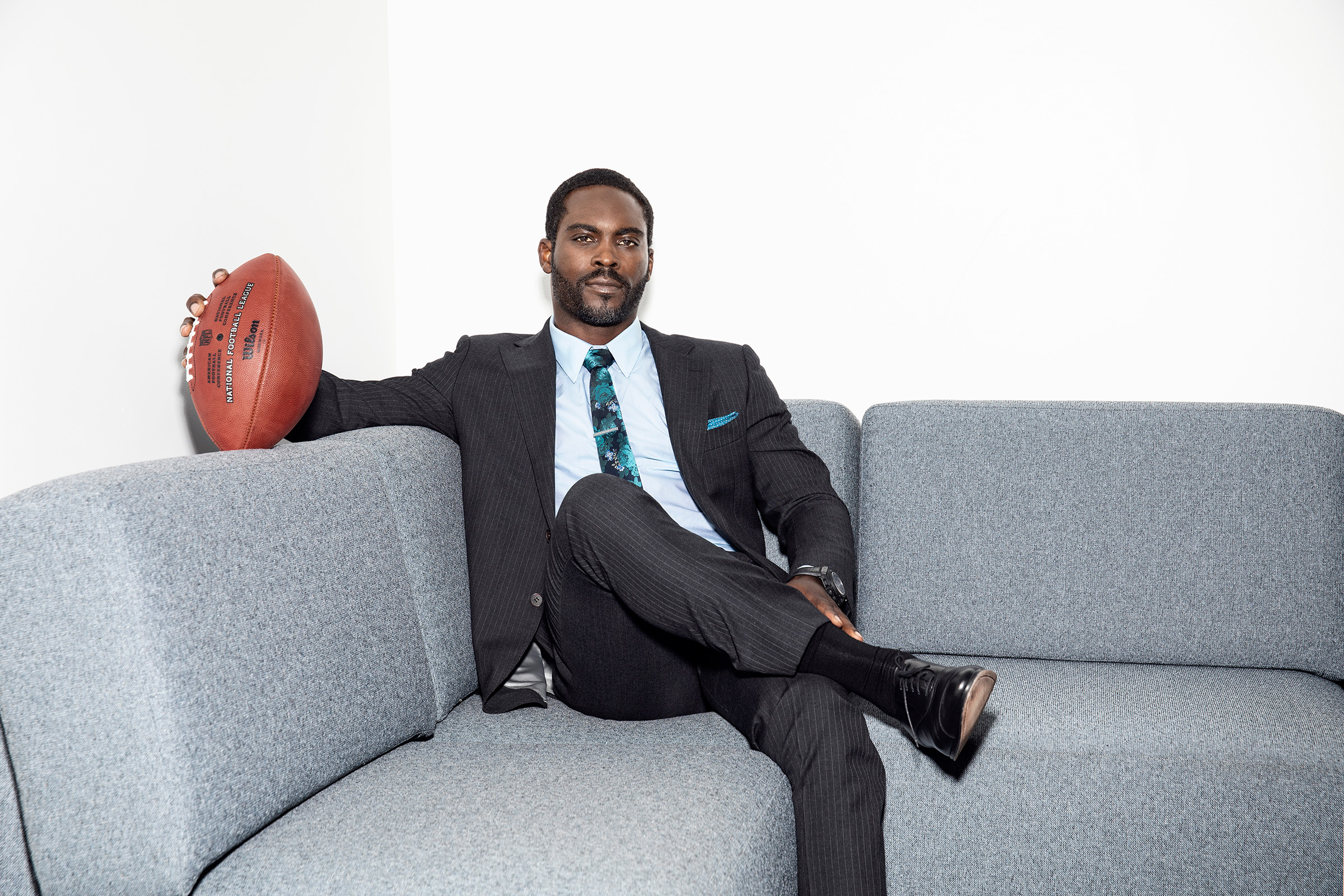 Michael Vick photographed in Los Angeles, CA in 2021