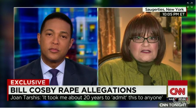 CNN's Don Lemon interviews Joan Tarshis about her rape allegations against Bill Cosby