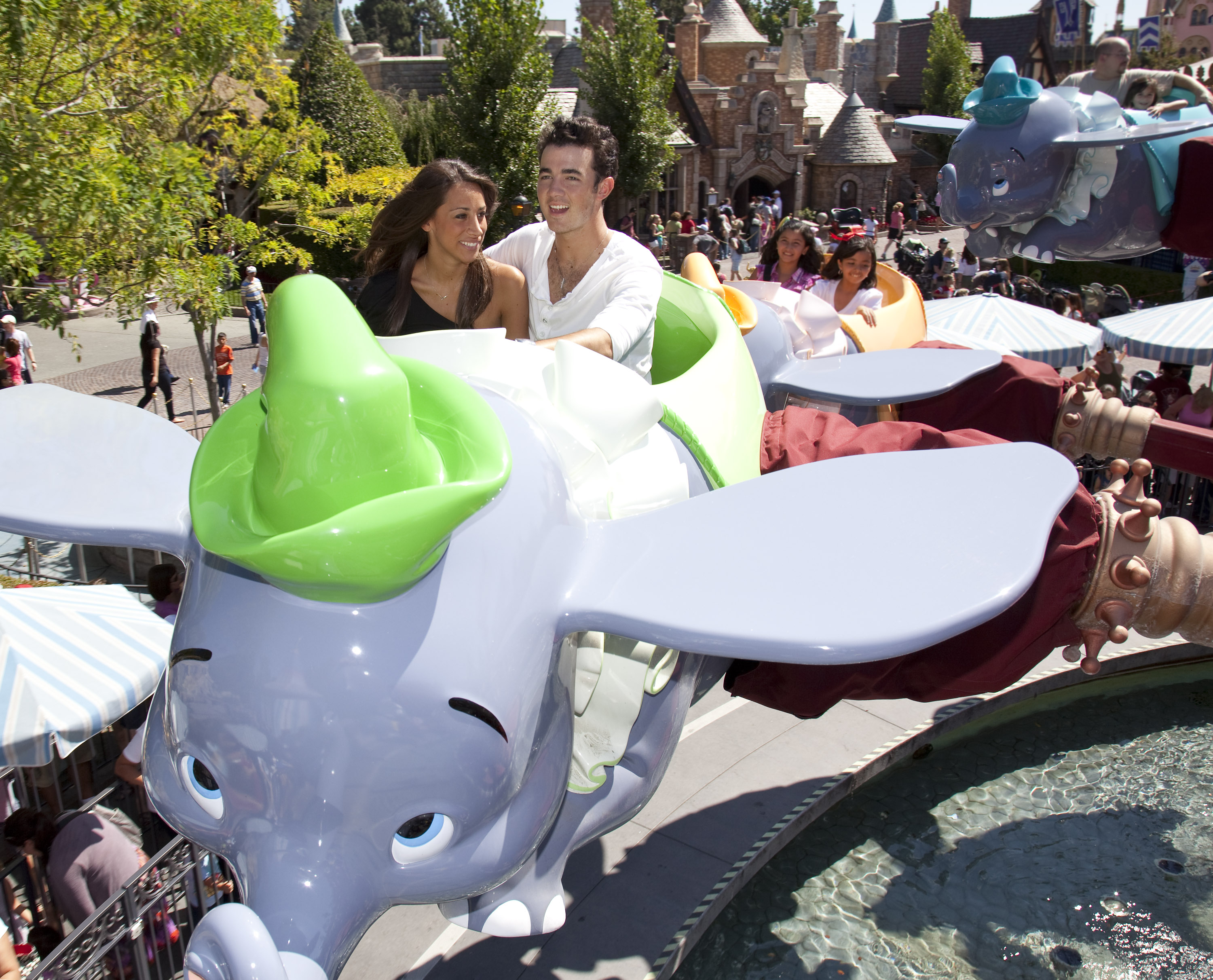 Kevin Jonas Visits Disneyland