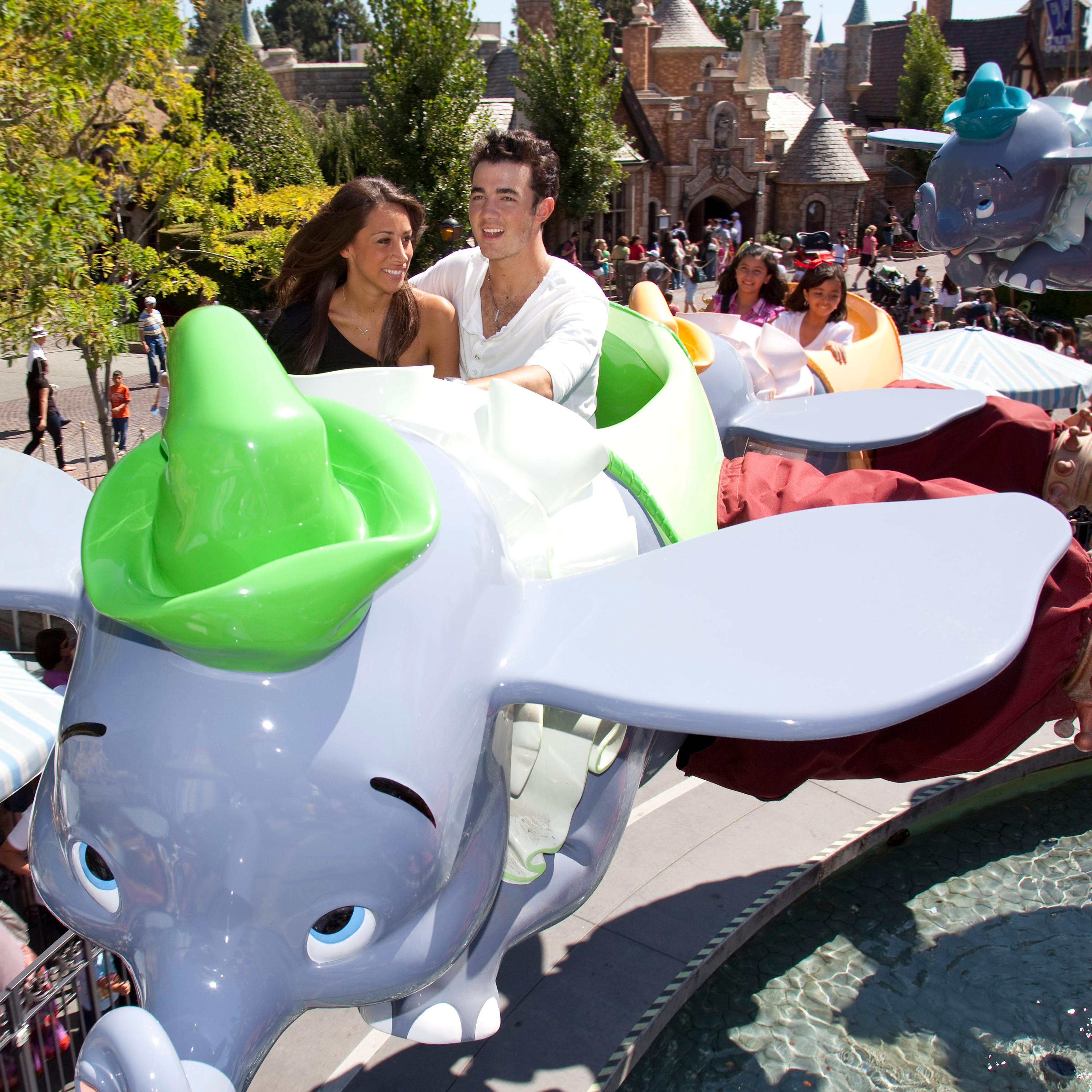 Kevin Jonas Visits Disneyland