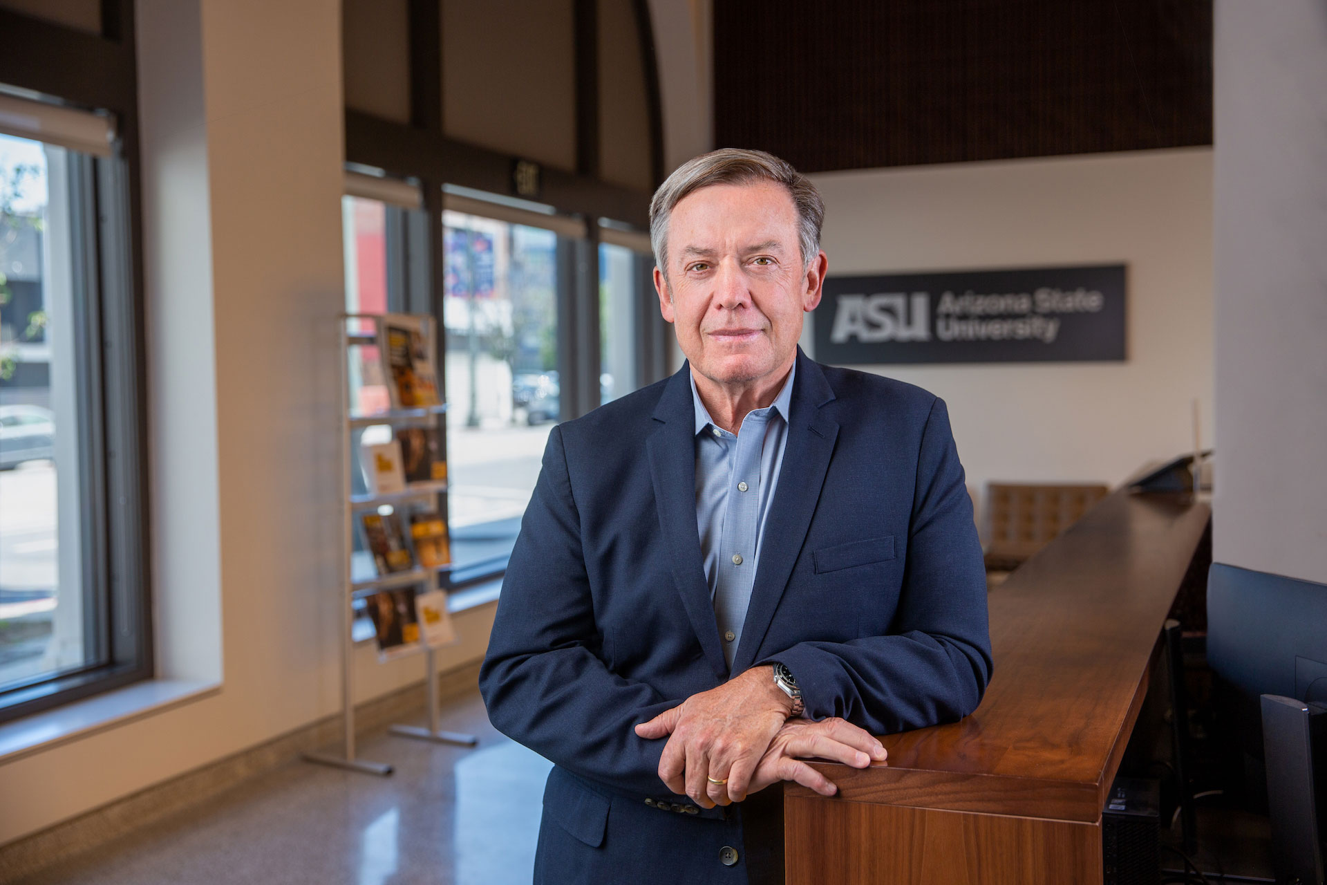 Arizona State University president Michael Crow, on June 6, 2022.