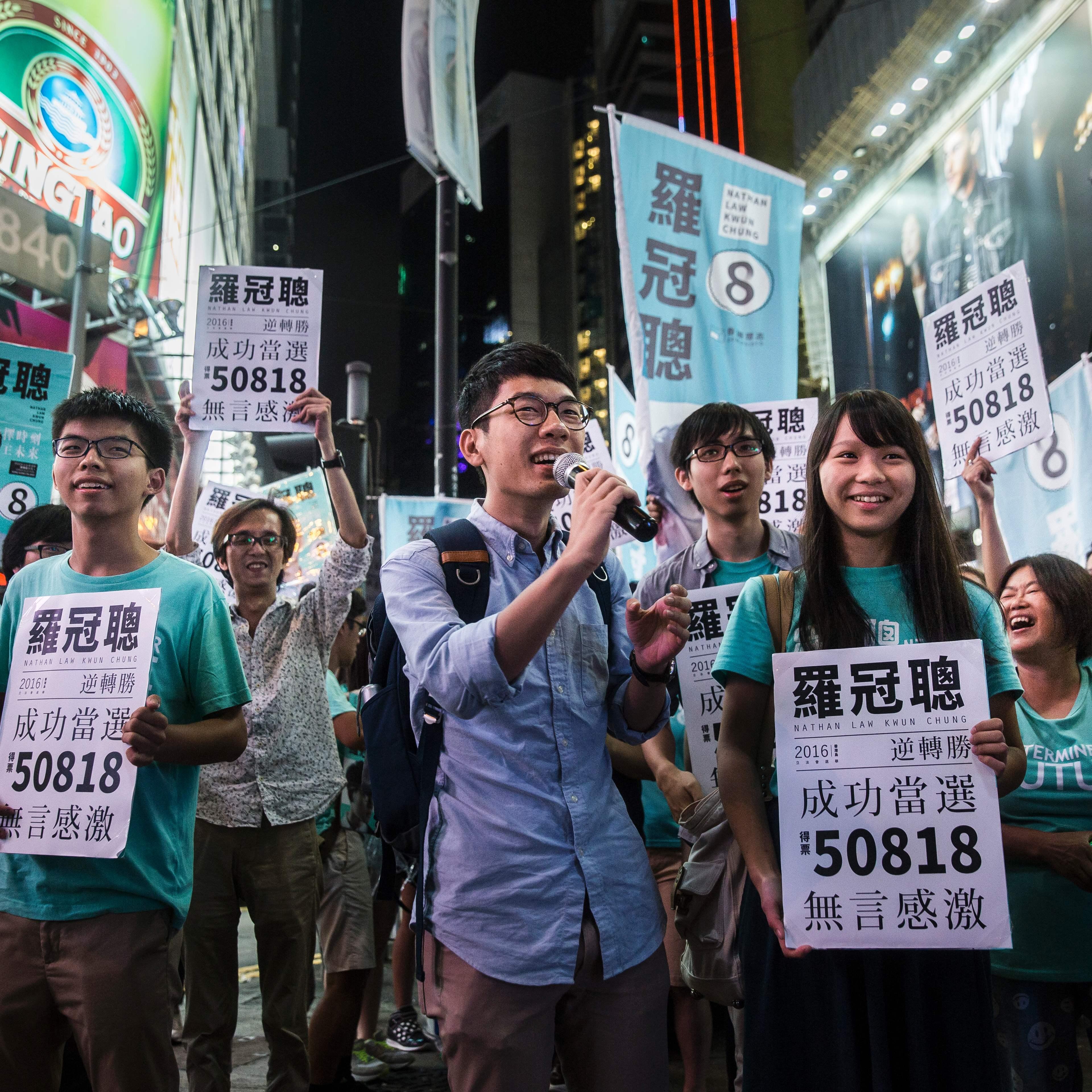 HONGKONG-CHINA-DEMOCRACY-INDEPENDENCE-ELECTIONS-POLITICS
