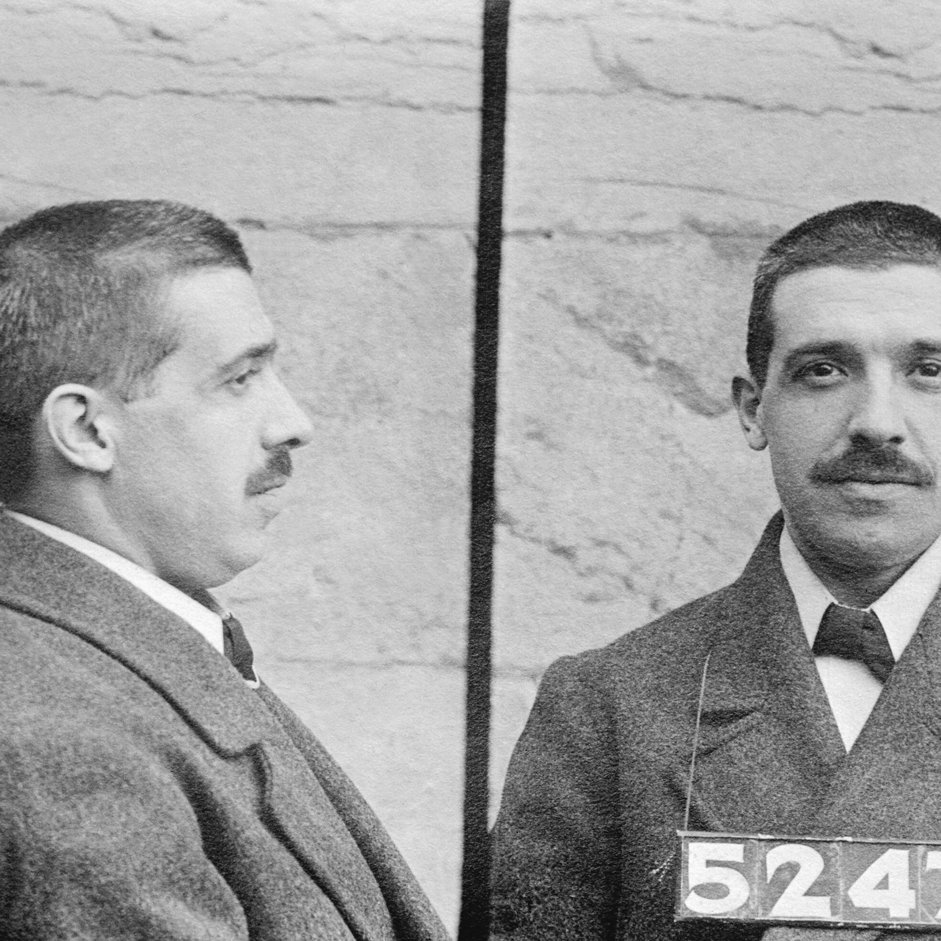 Charles Ponzi Mug Shots