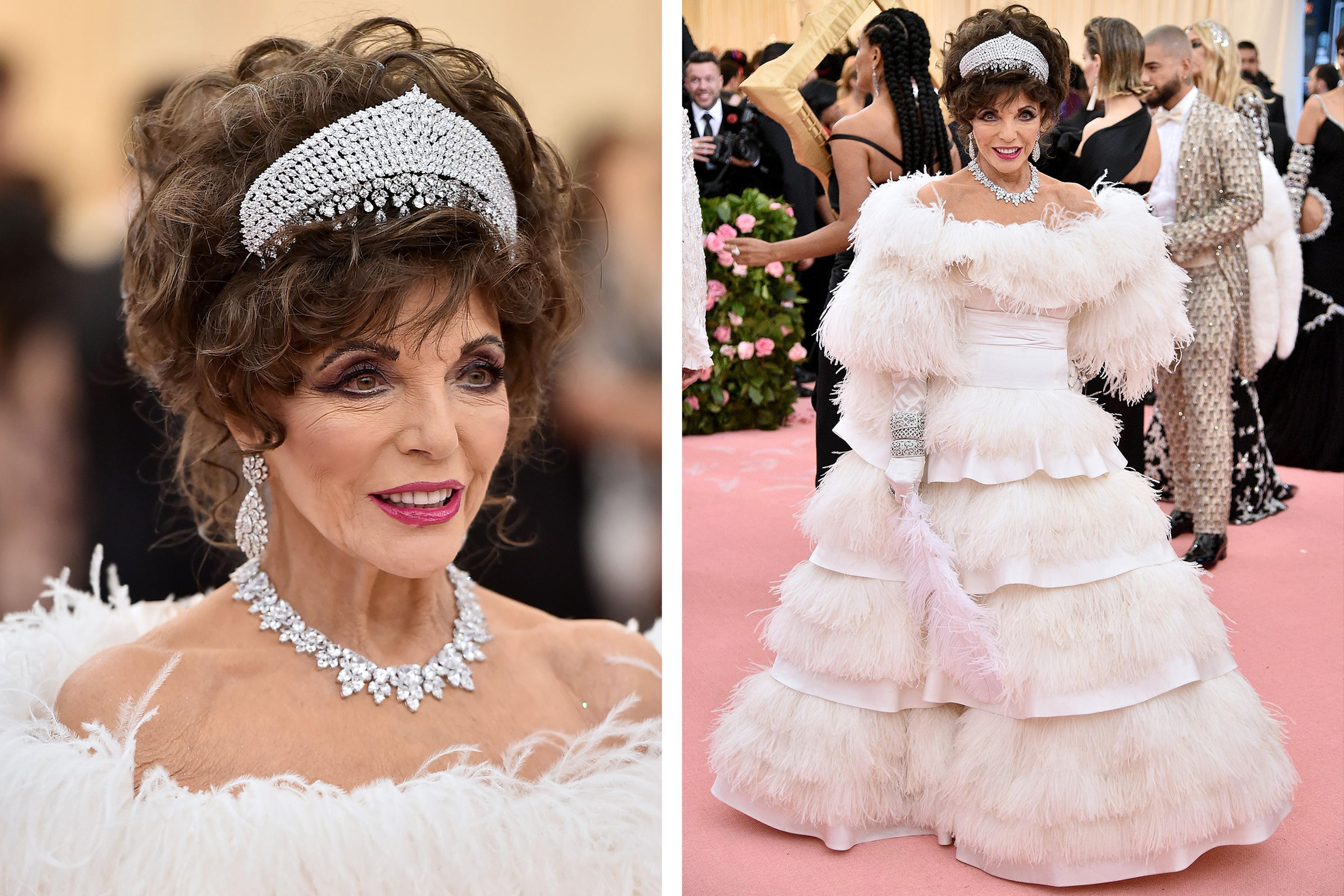 Met Gala 2019 Best Dressed Joan Collins