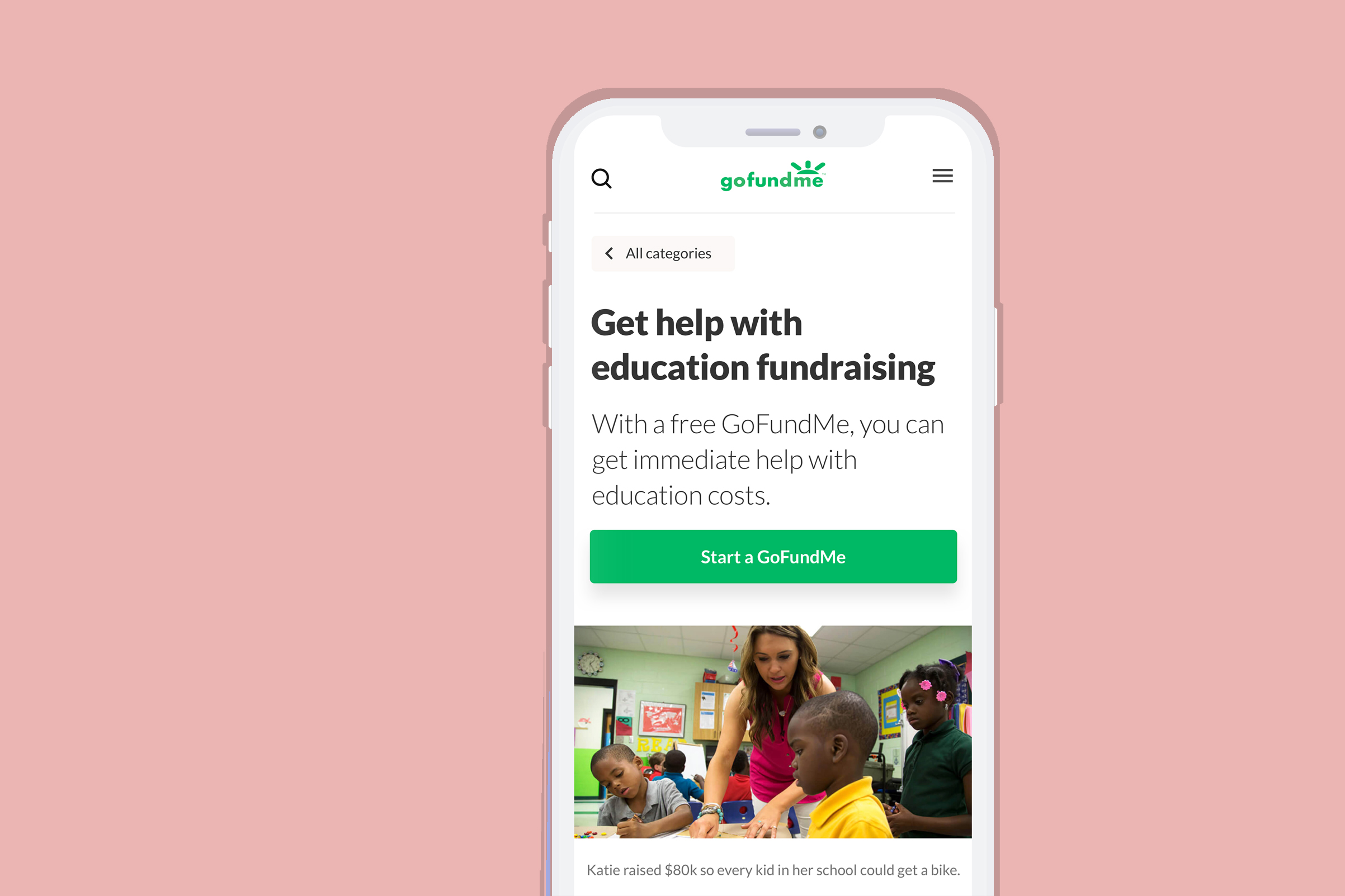 gofundme app