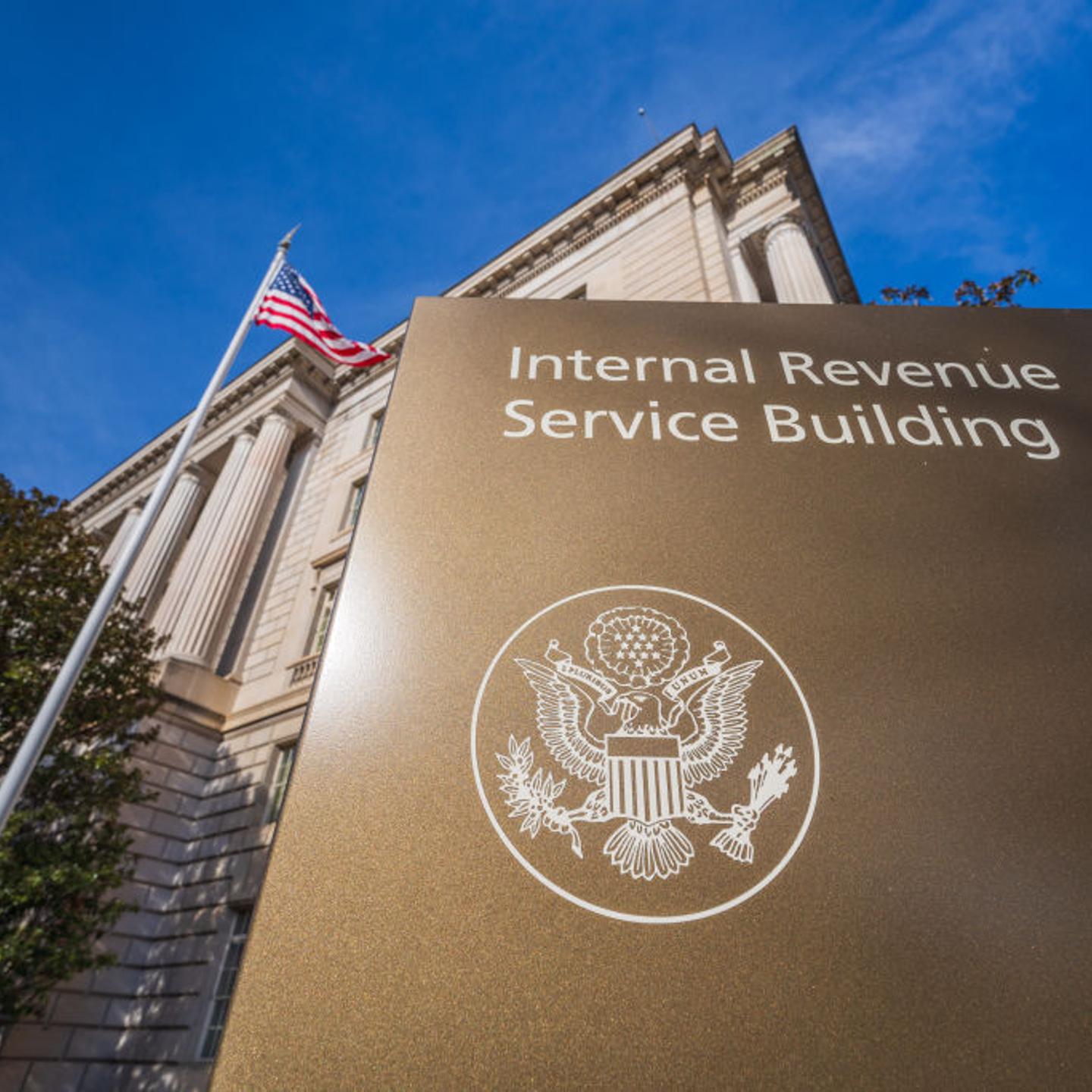 IRS Headquarters Building In Washington
