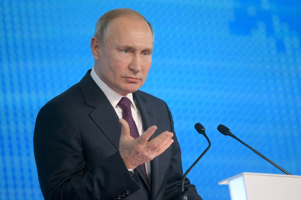 19th conference of United Russia Party in Moscow