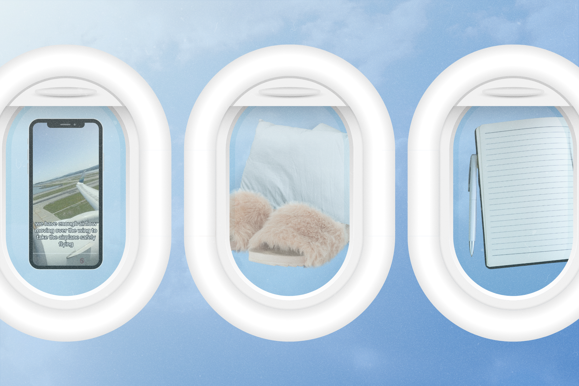 Tricks for fear of flying