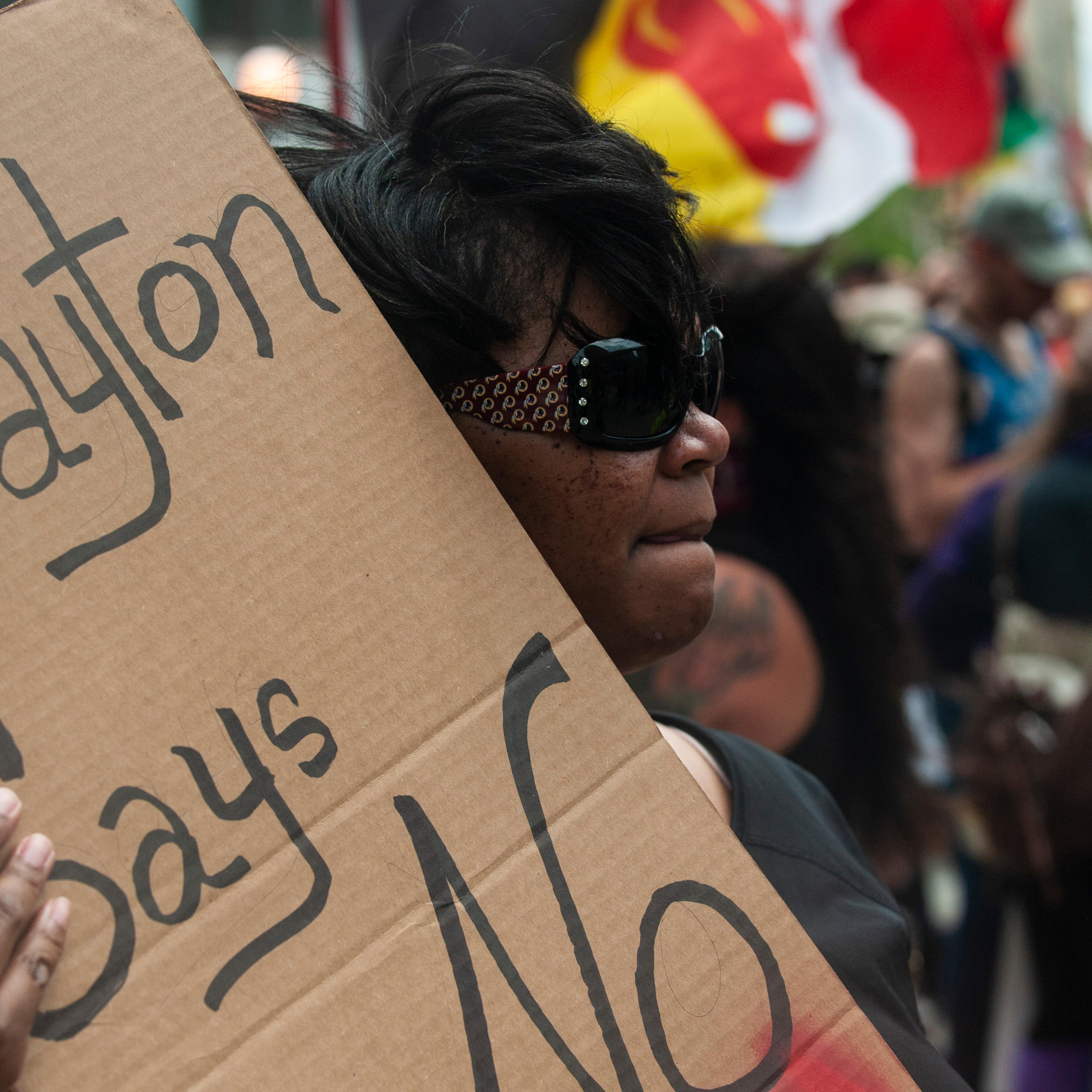 KKK-Affiliated Group Holds Rally In Dayton, Ohio Prompting Counter-Protests