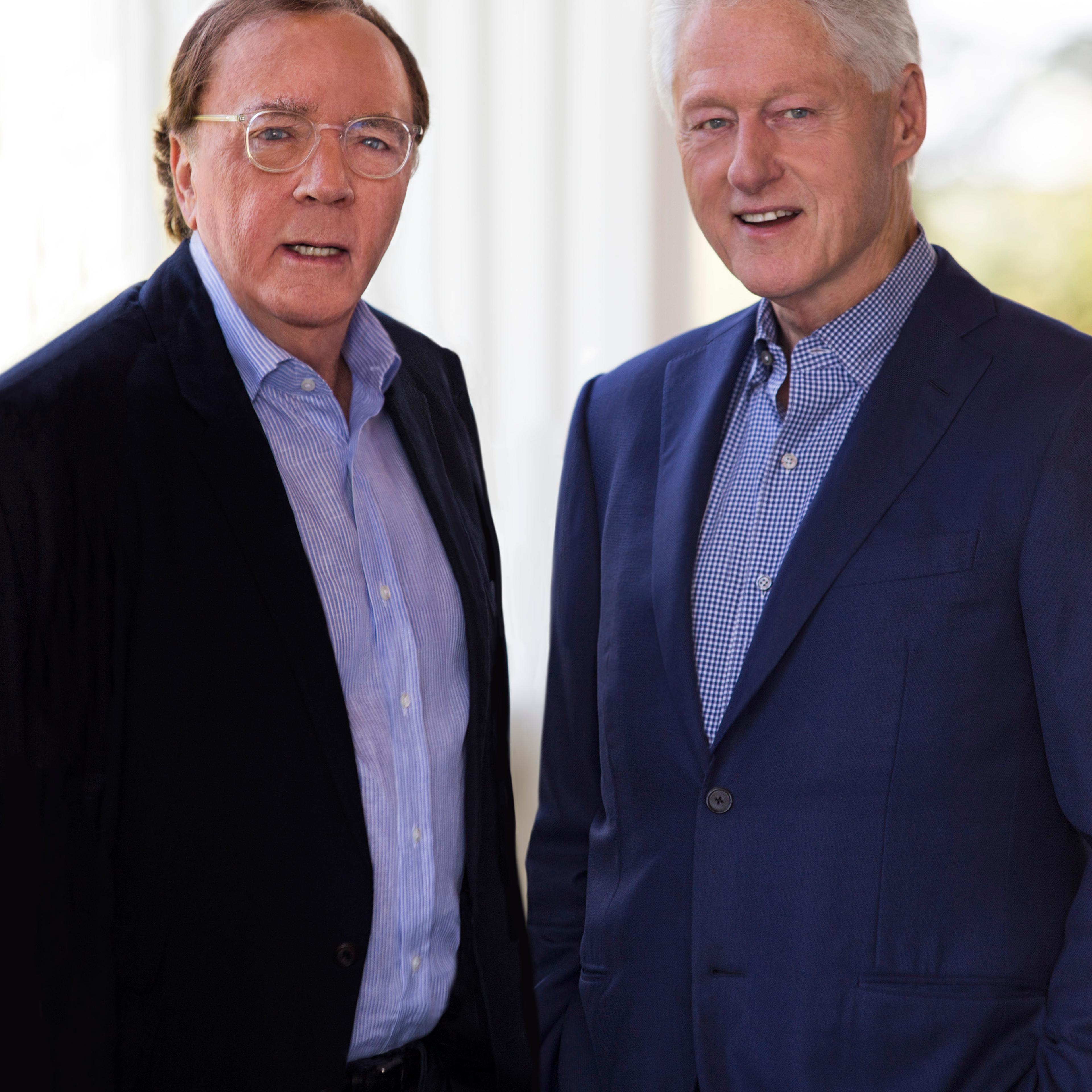 ©2017 David Burnett/ Sept 13 2017Bill Clinton and James Patterson collaborators on "The President is Missing" from Knopff/LittleBrownphotographed at Glen Arbor Golf Club, Bedford Hills NY