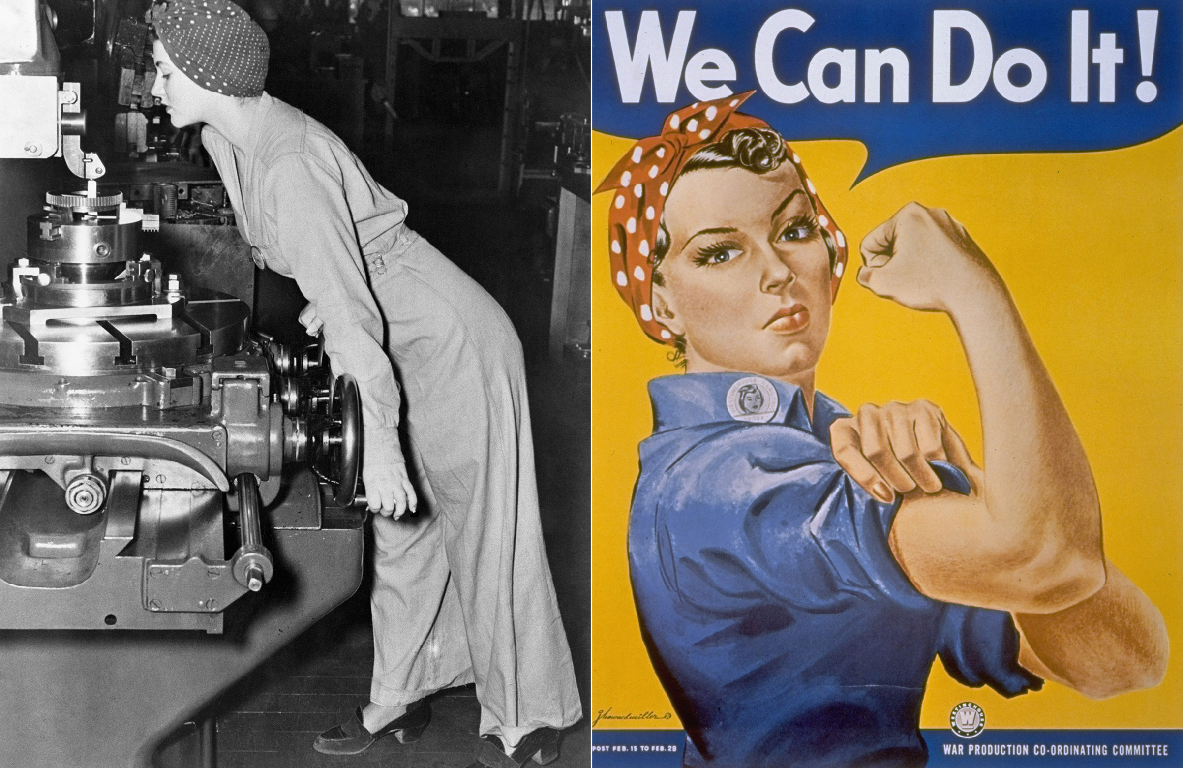 Naomi Fraley; Rosie the Riveter