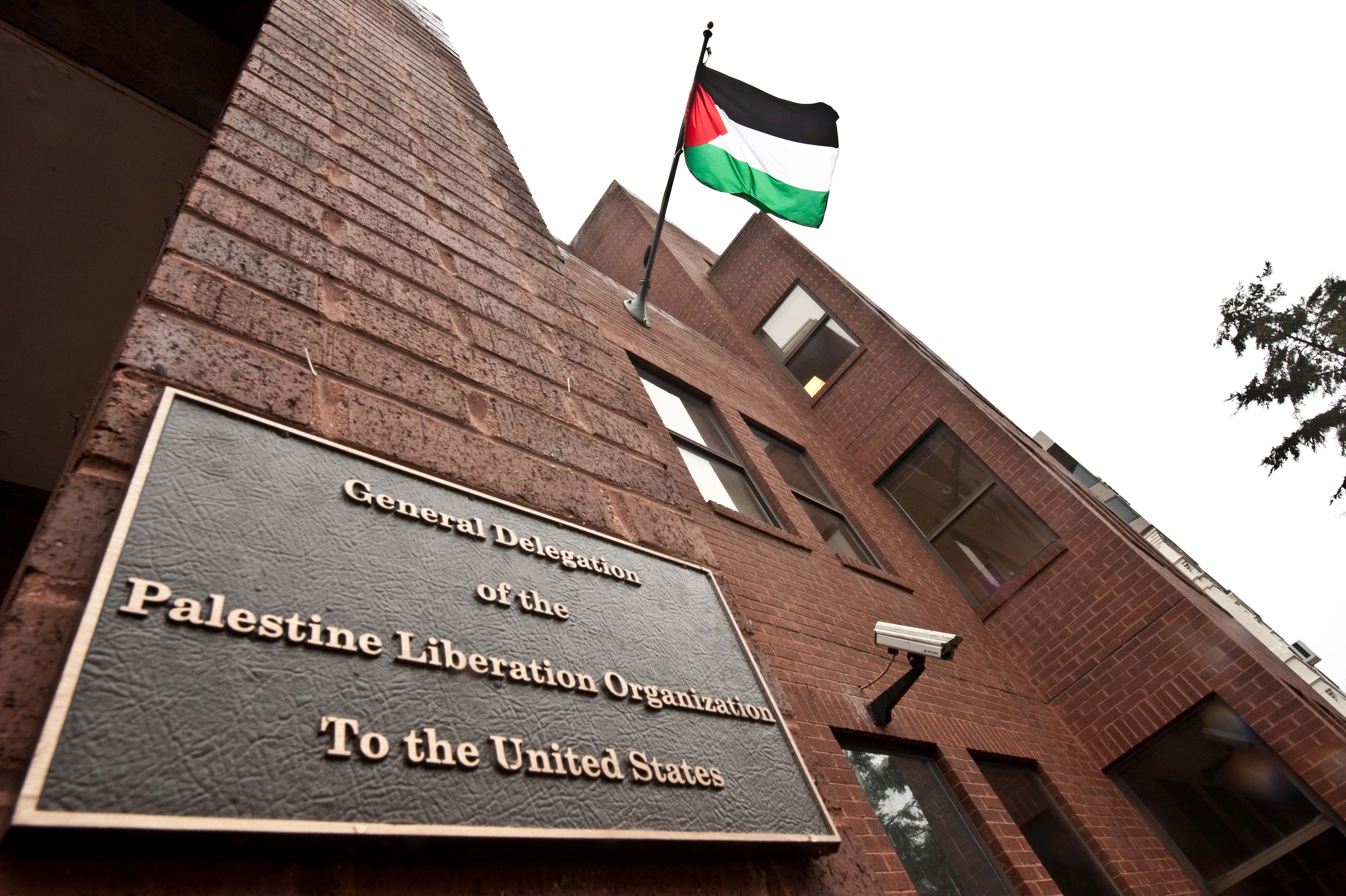 US-MIDEAST-PALESTINIAN-DIPLOMACY-FLAG