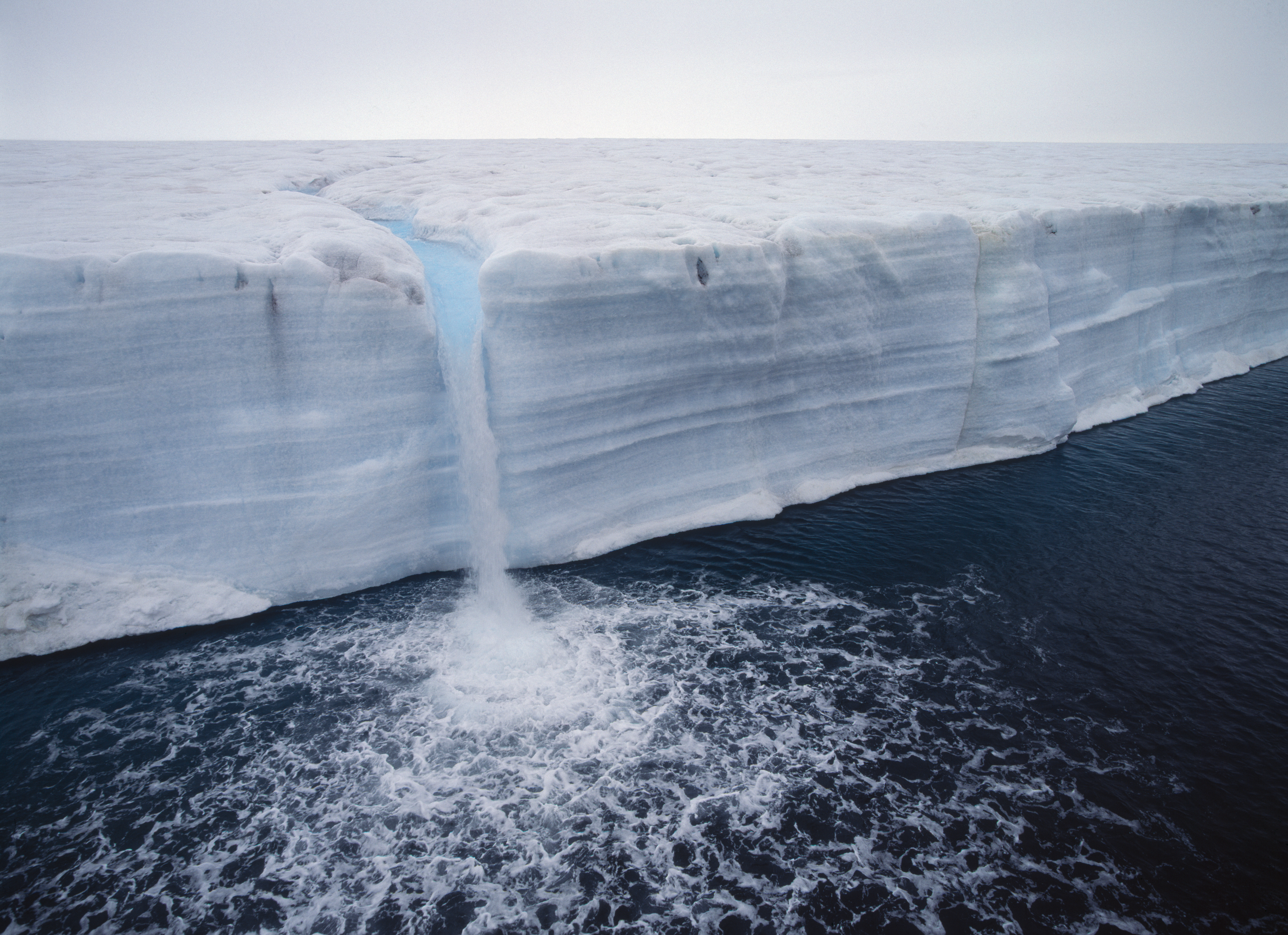 melting glacier climate change