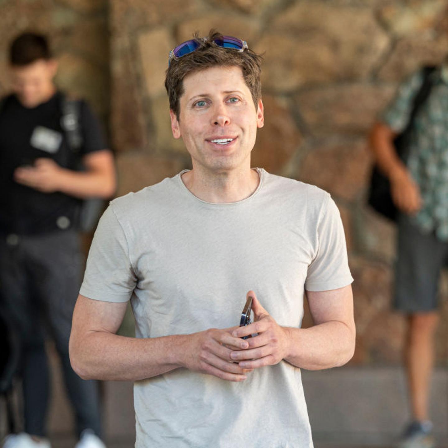 Sam Altman, chief executive officer of OpenAI Inc., attends the Allen & Co. Media and Technology Conference in Sun Valley, Idaho, U.S., on Tuesday, July 11, 2023.