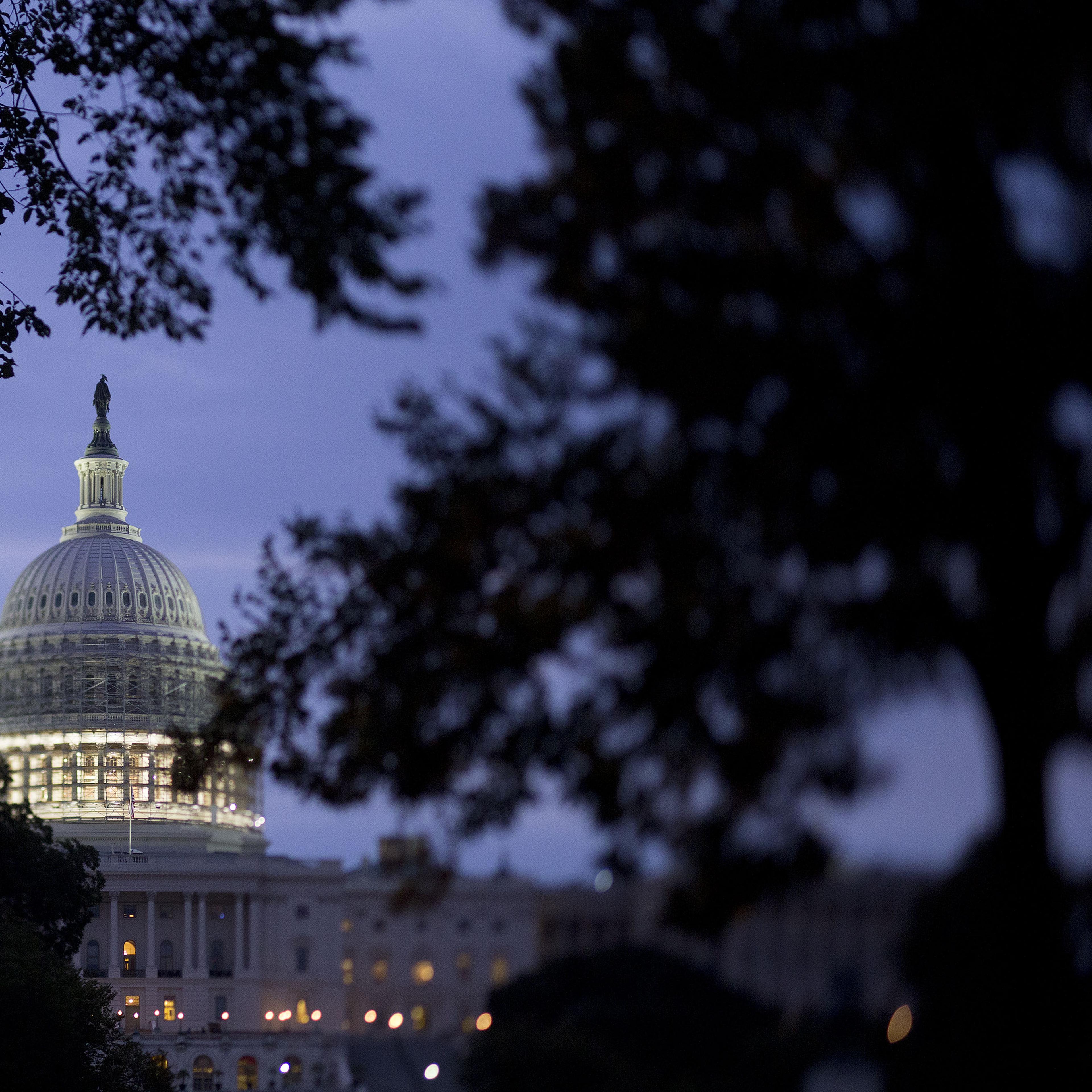 Views Of The U.S. Capitol As Congress Plans To Return Nov. 12
