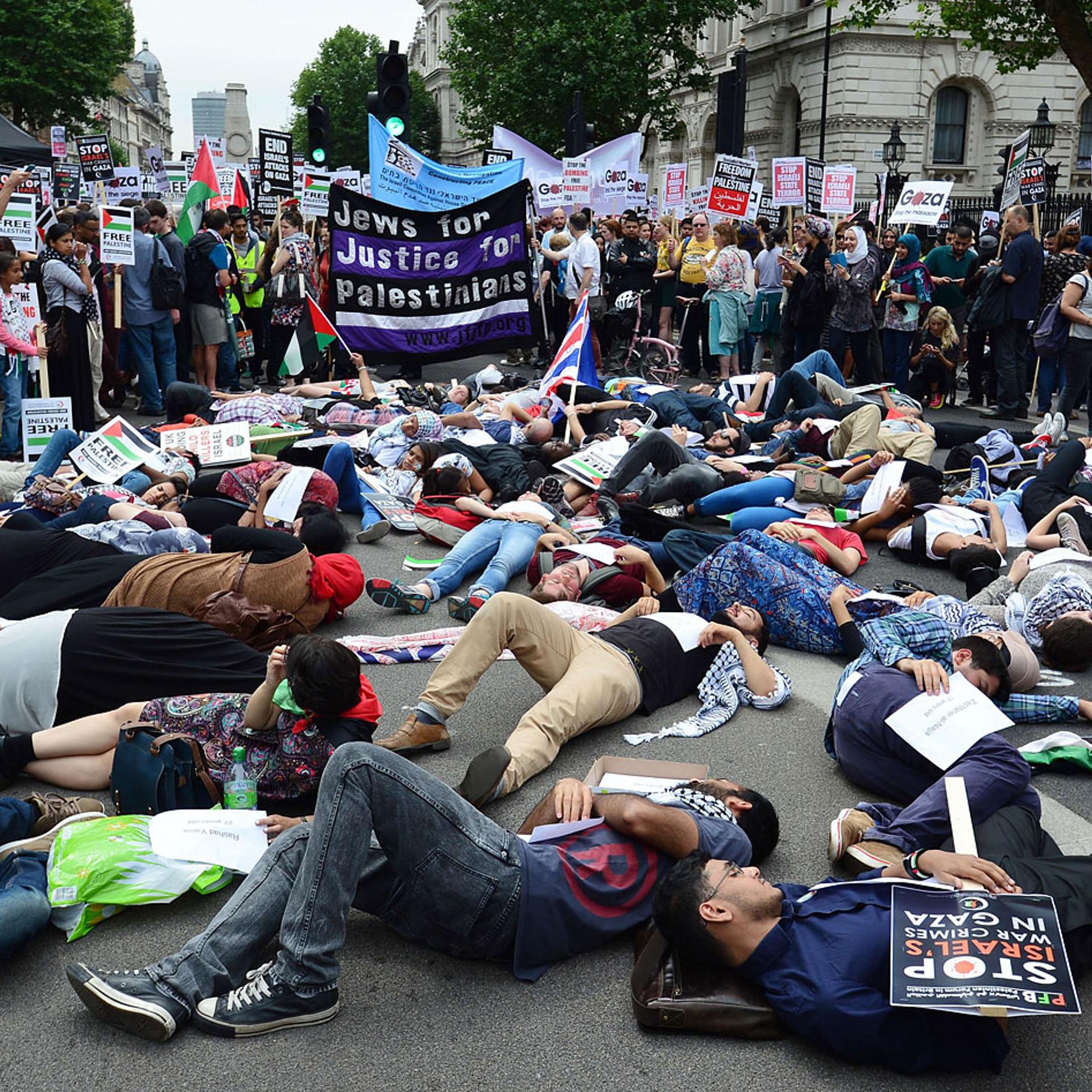 BRITAIN-PALESTINIAN-ISRAEL-CONFLICT-GAZA-DEMONSTRATION