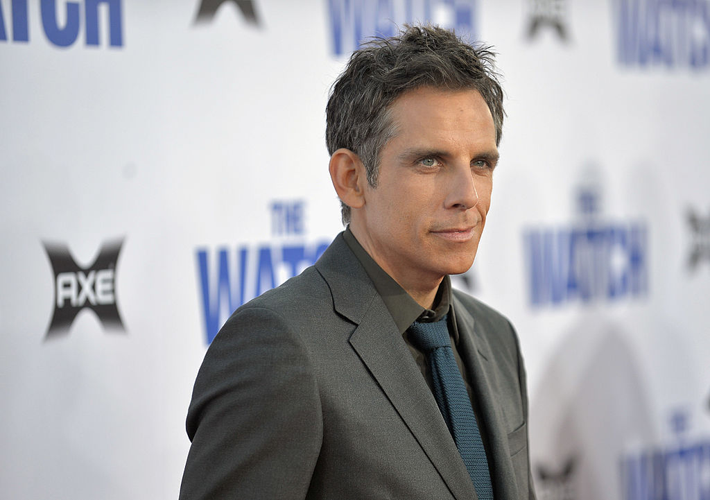 Ben Stiller arrives at "The Watch" premiere on July 23, 2012 in Hollywood, California.