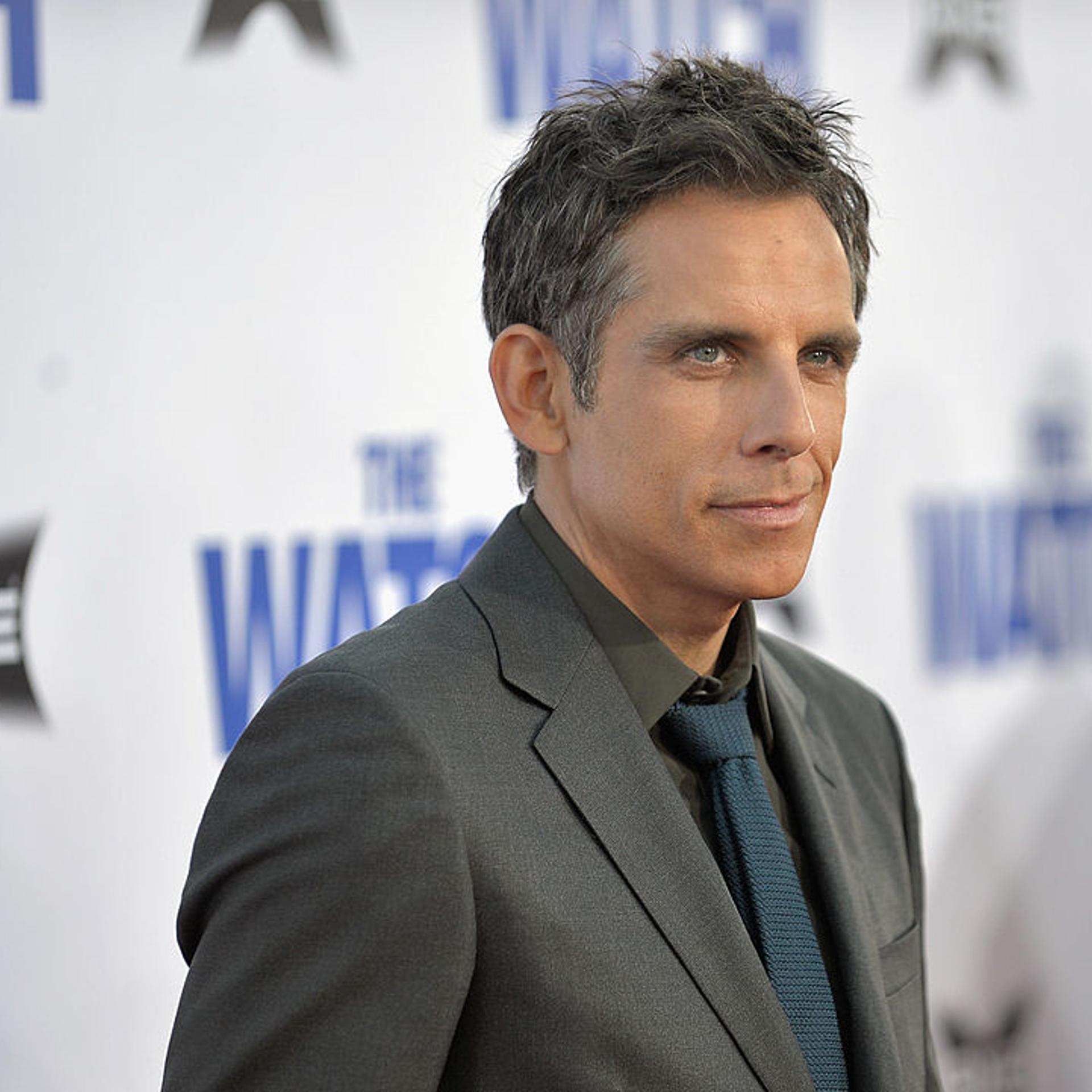 Ben Stiller arrives at "The Watch" premiere on July 23, 2012 in Hollywood, California.