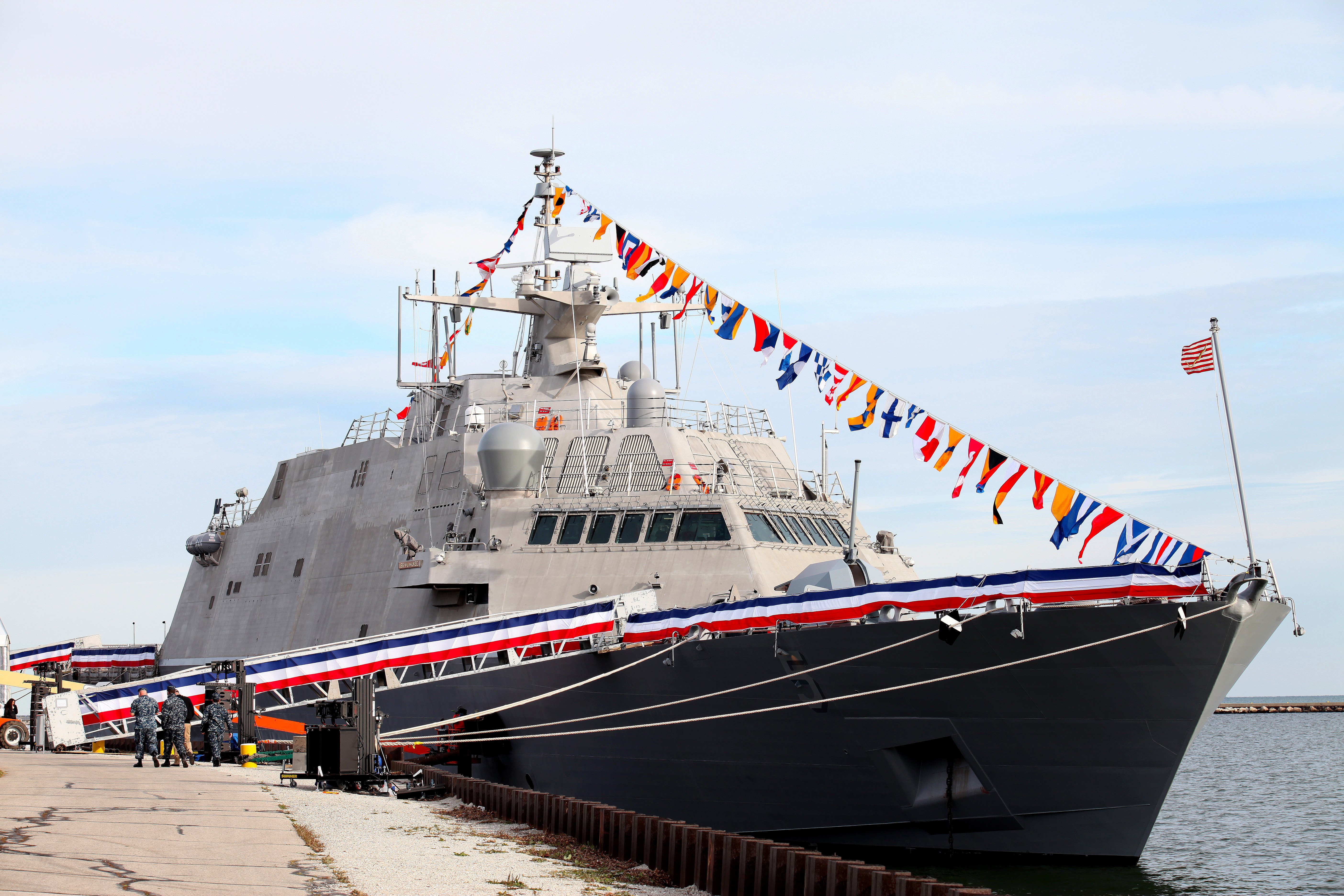 USS Milwaukee At Veterans Park