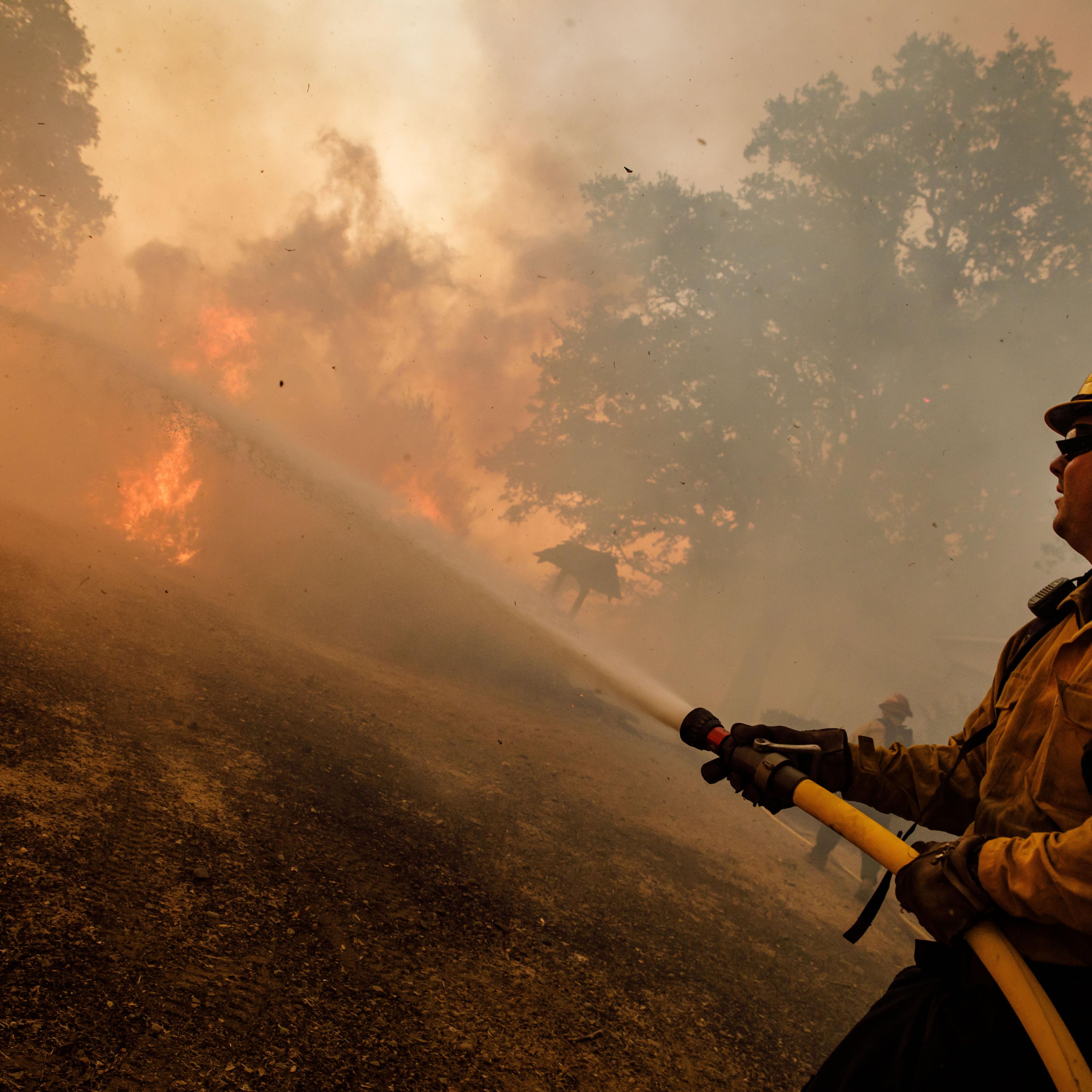 Mendocino-Complex Fire Scorches 70,000 Acres In Northern California Caption: L