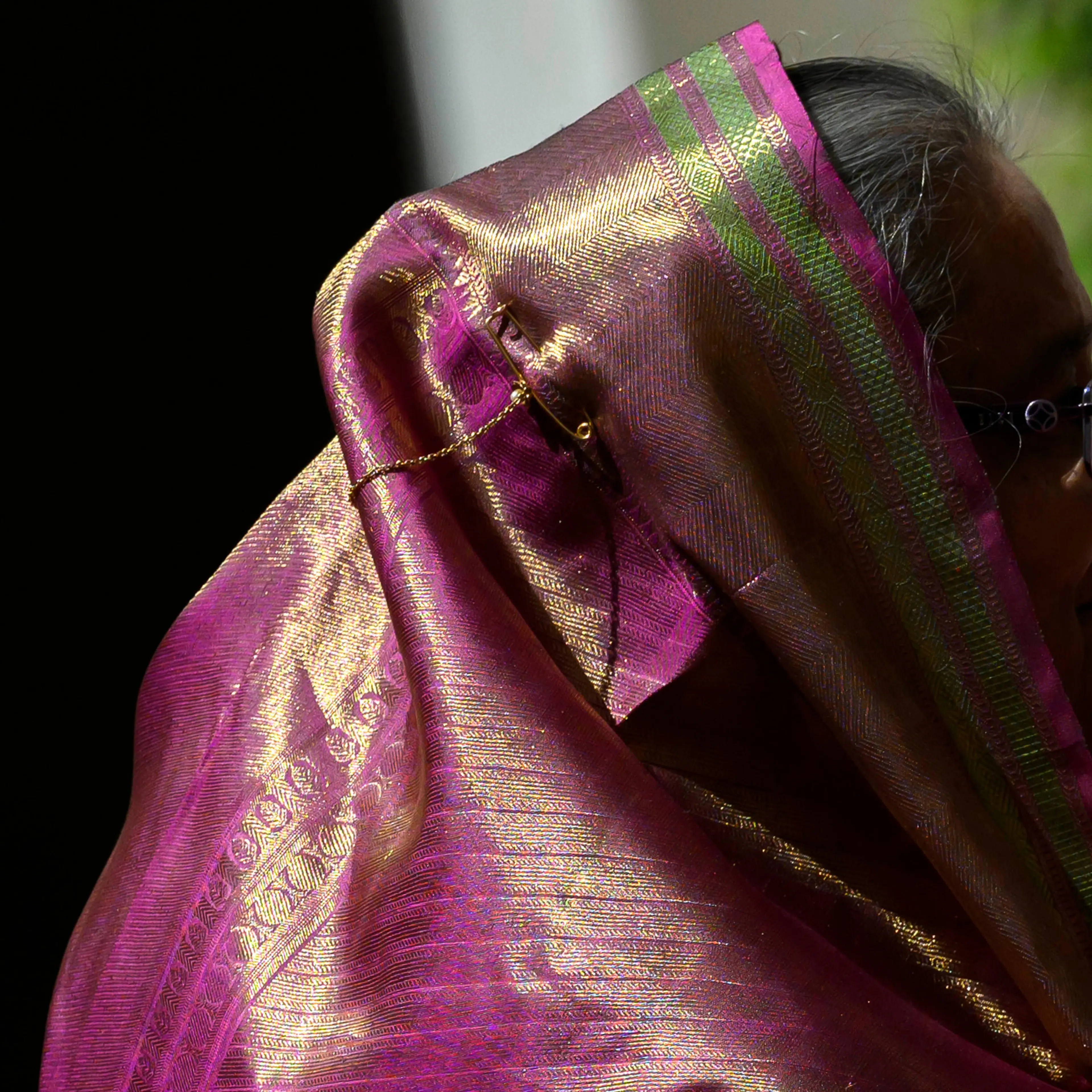 Bangladesh Prime Minister Sheikh Hasina, who has since been ousted and exiled, pictured in Rome, Italy, on July 25, 2023.